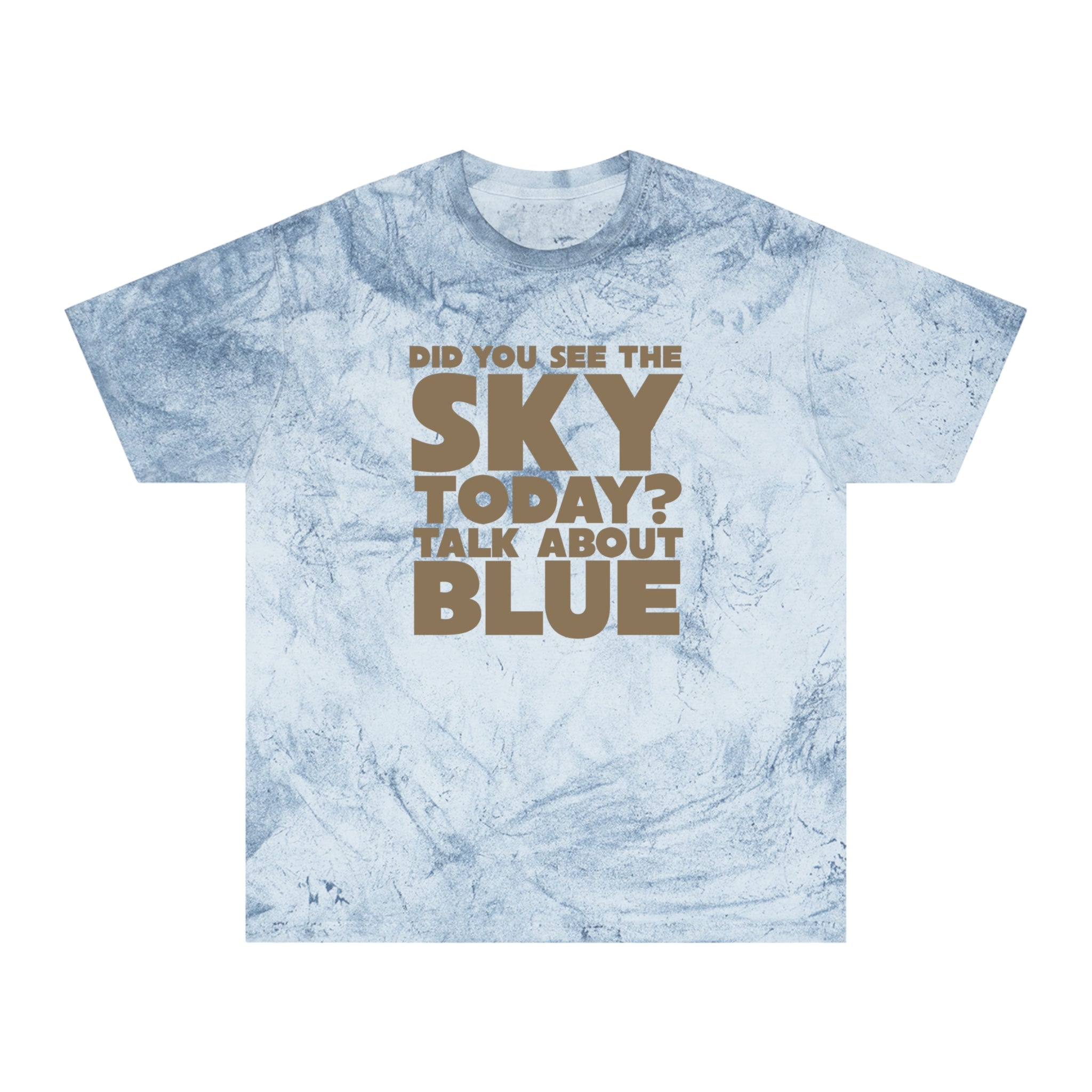 Kronks Blue Sky Unisex Color Blast T-Shirt