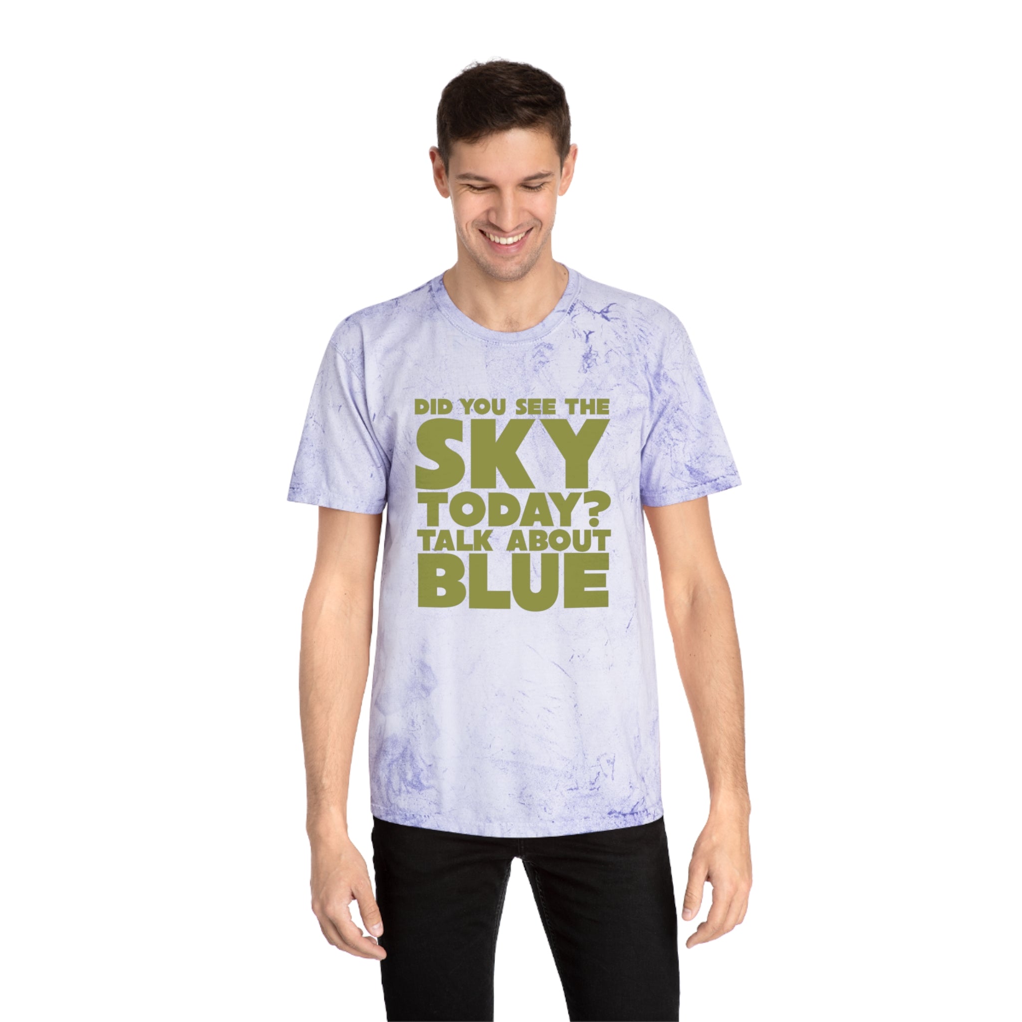 Kronks Blue Sky Unisex Color Blast T-Shirt