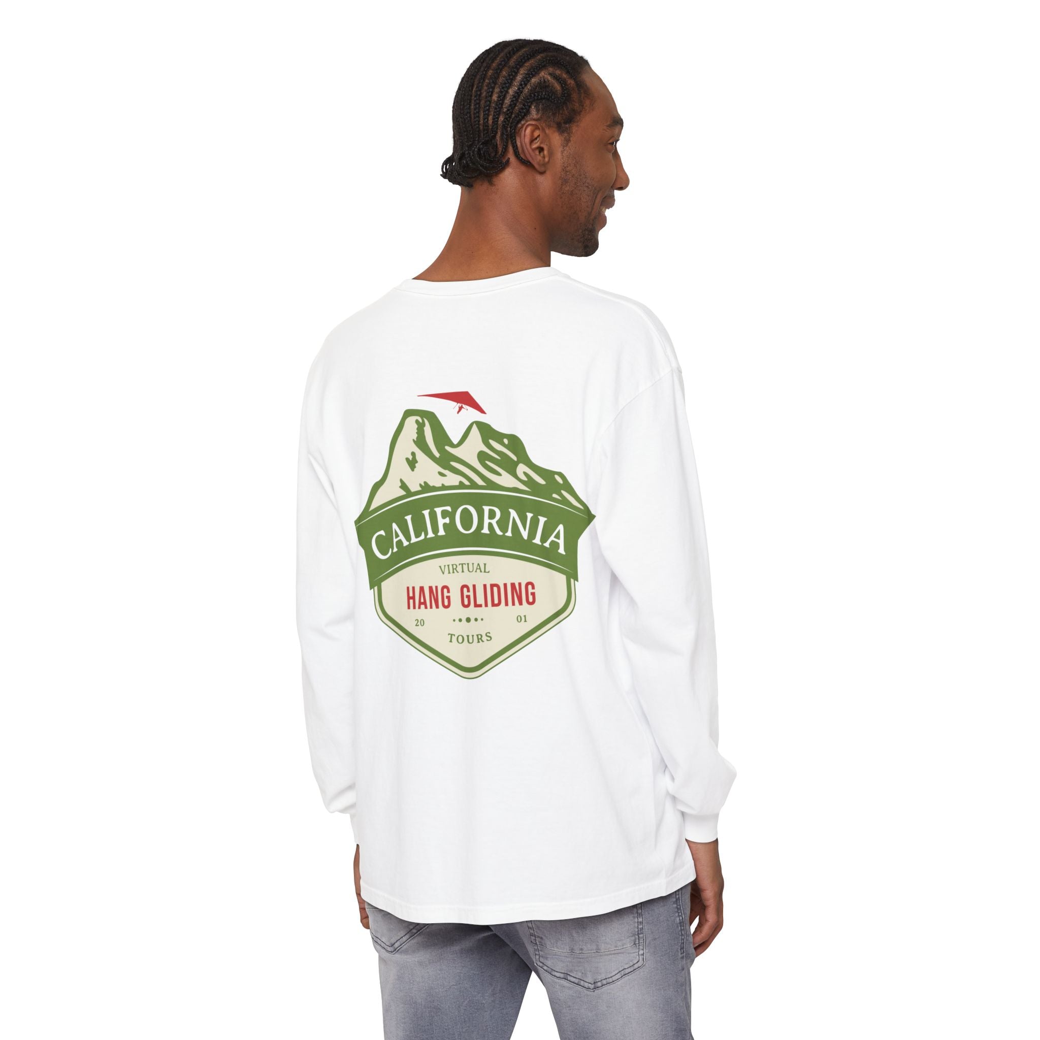 California Virtual Hang Gliding Tours Long Sleeve Unisex T-Shirt