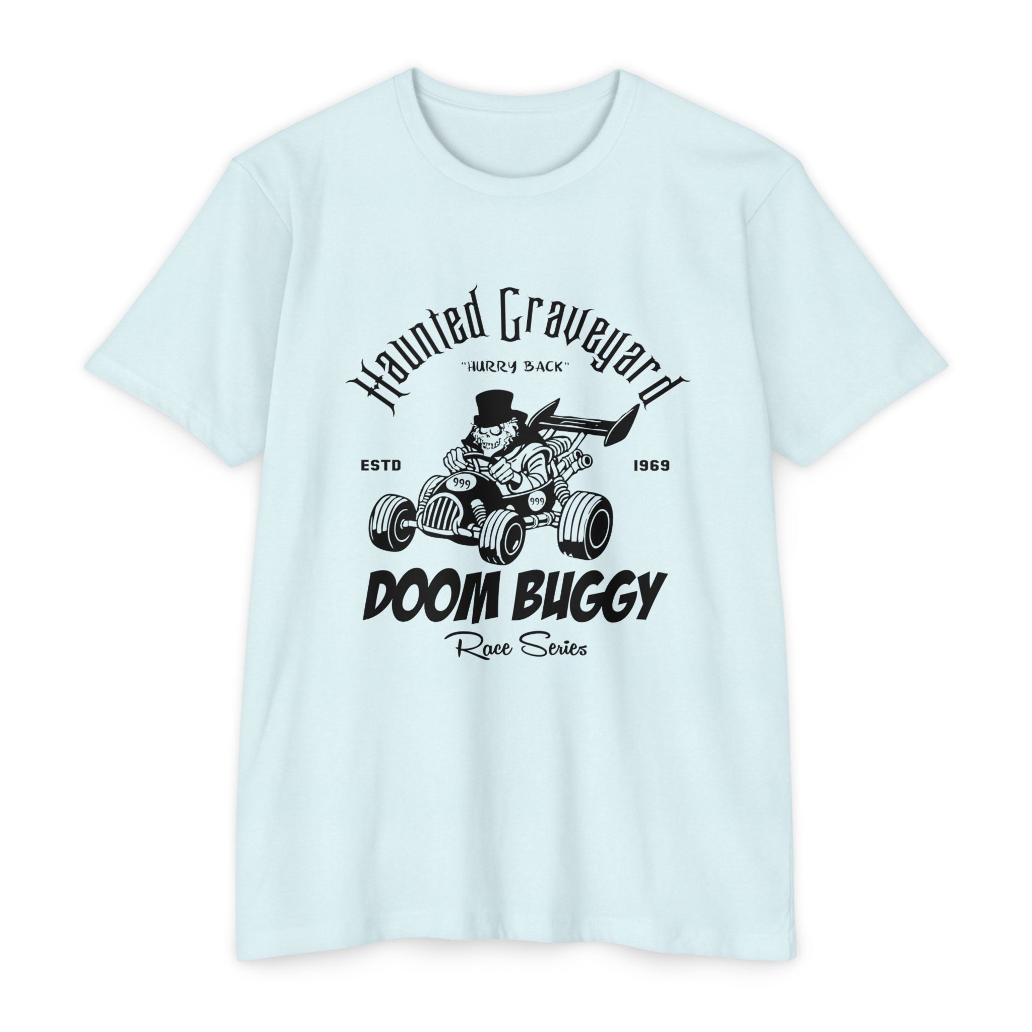Haunted Graveyard Doom Buggy Unisex T-Shirt