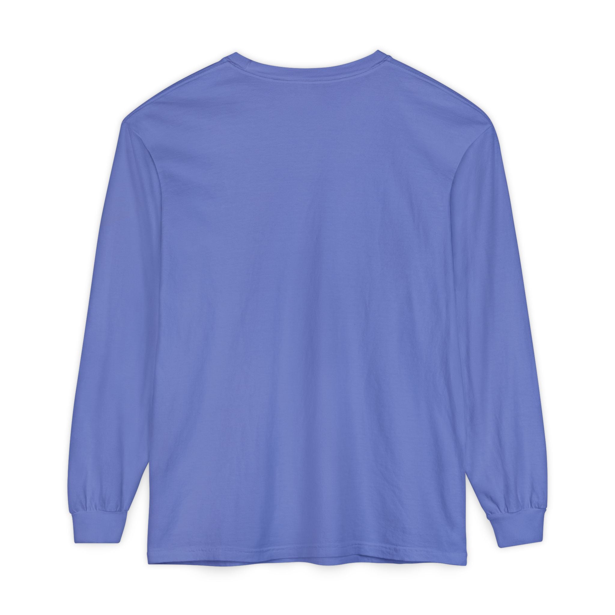 Pegasus Track & Field Long Sleeve T-Shirt - Unisex Garment-Dyed Graphic Tee