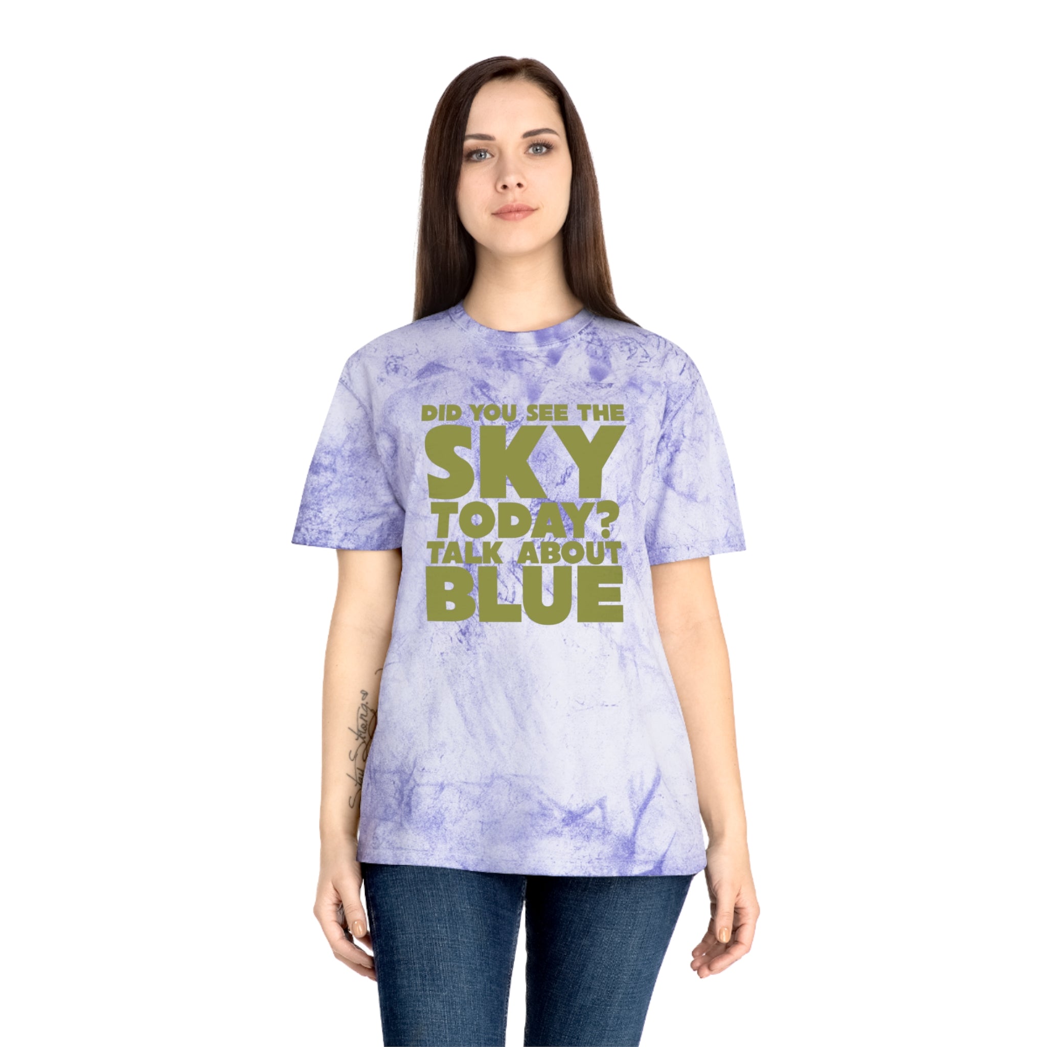 Kronks Blue Sky Unisex Color Blast T-Shirt