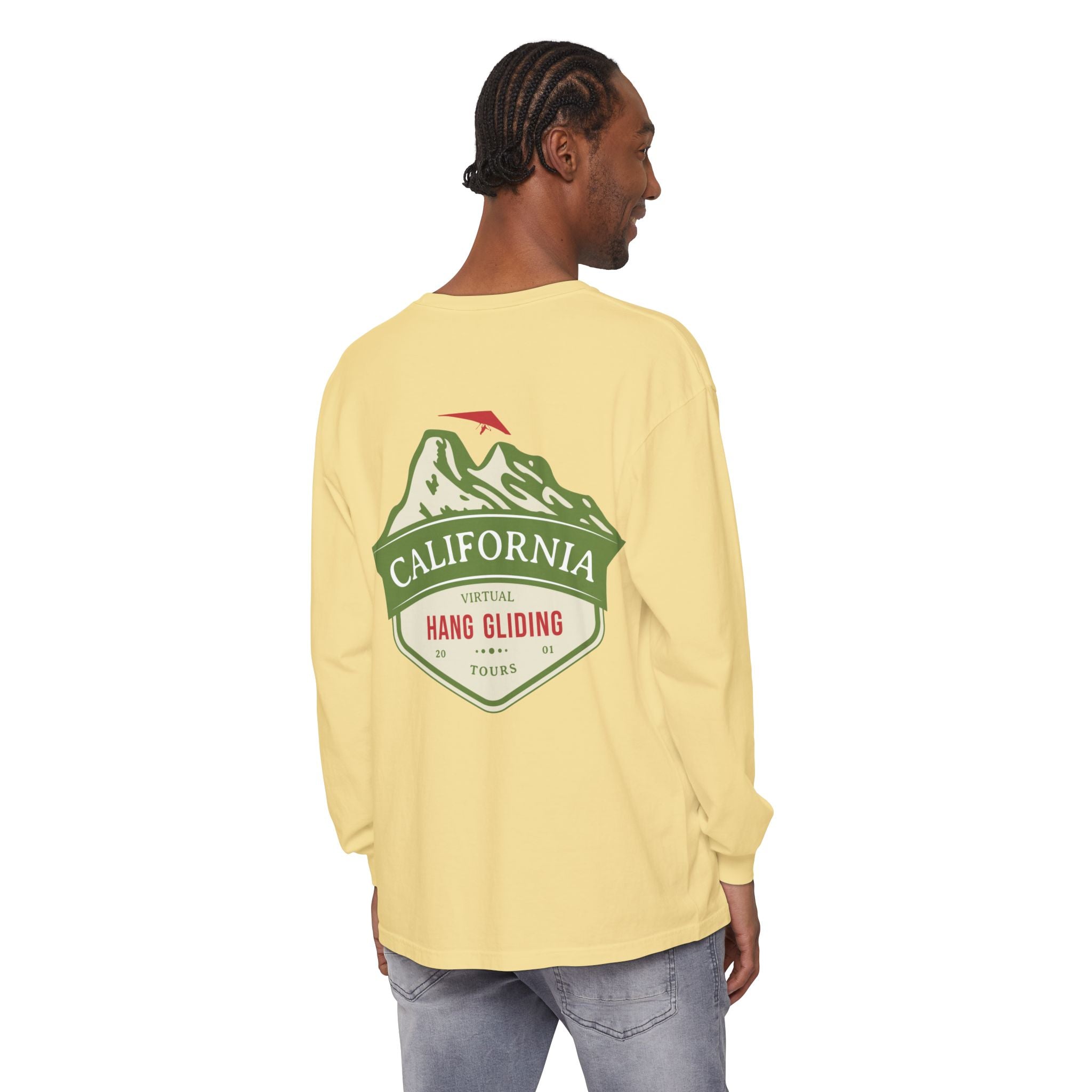 California Virtual Hang Gliding Tours Long Sleeve Unisex T-Shirt