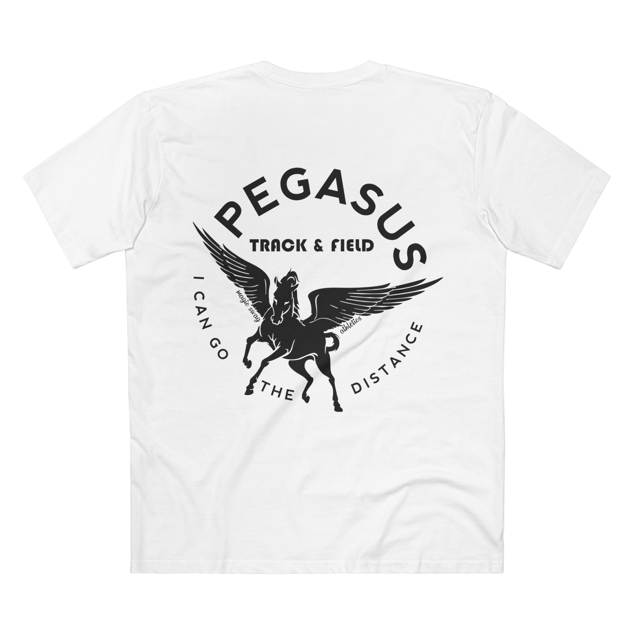 Pegasus Track & Field Adult Staple Tee – Vintage Athletic Wear