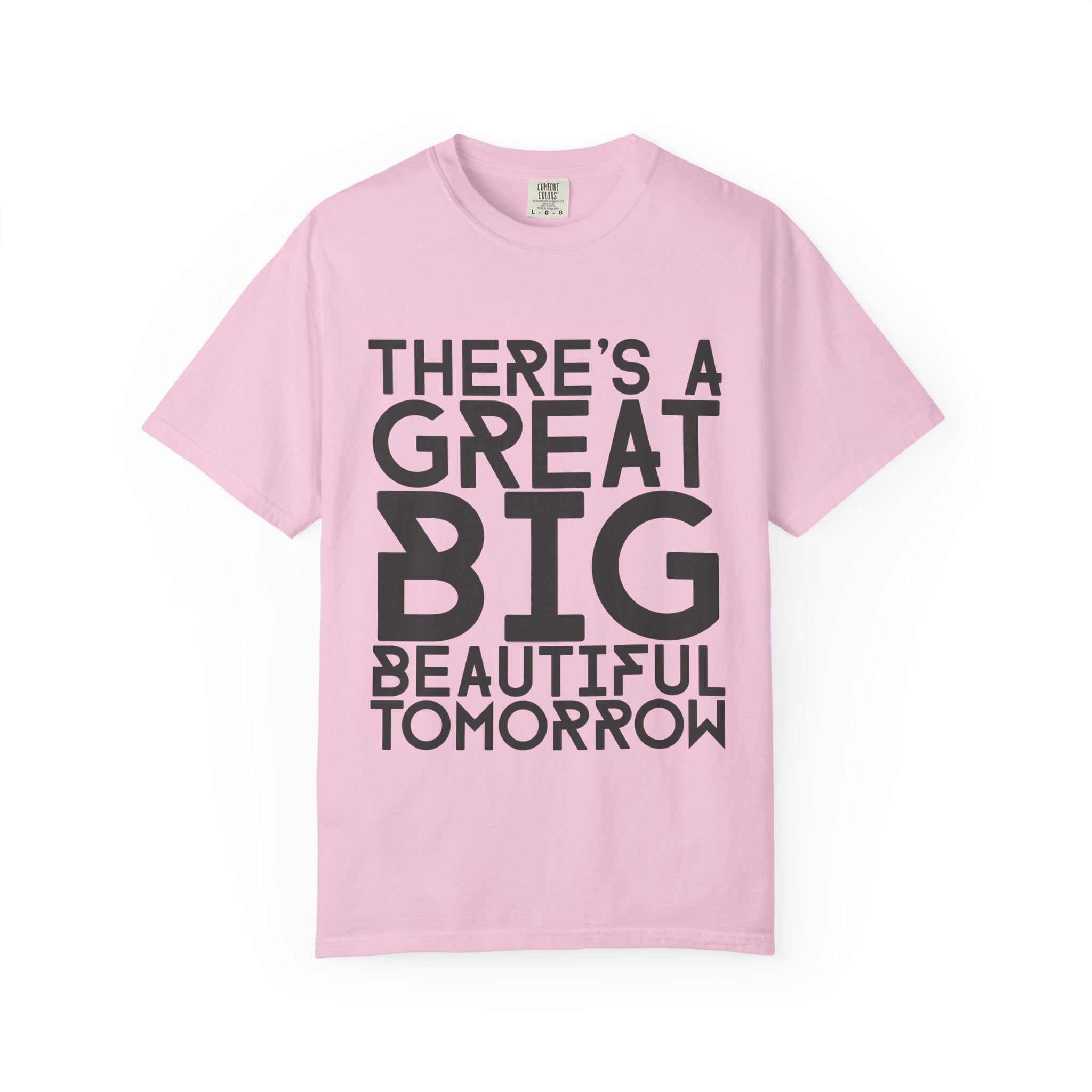 There's a Great Big Beautiful Tomorrow T-Shirt | Music Lover Gift | unisex Graphic Tee | Festival Fashion | Halloween Costume