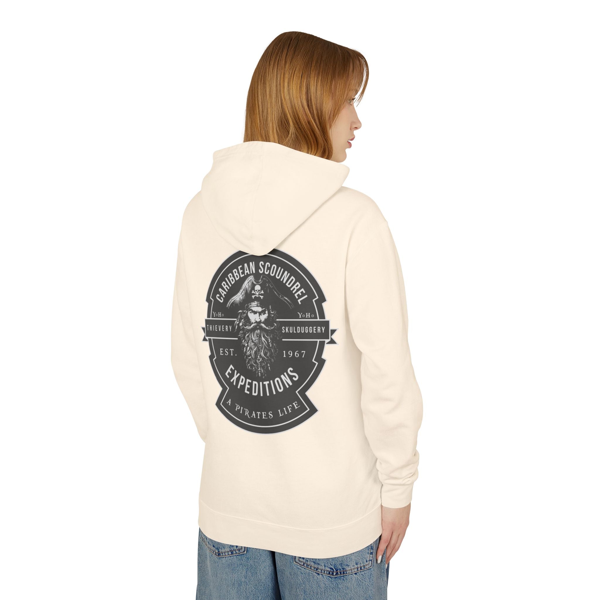 Caribbean Scoundrels Unisex Lightweight Hoodie