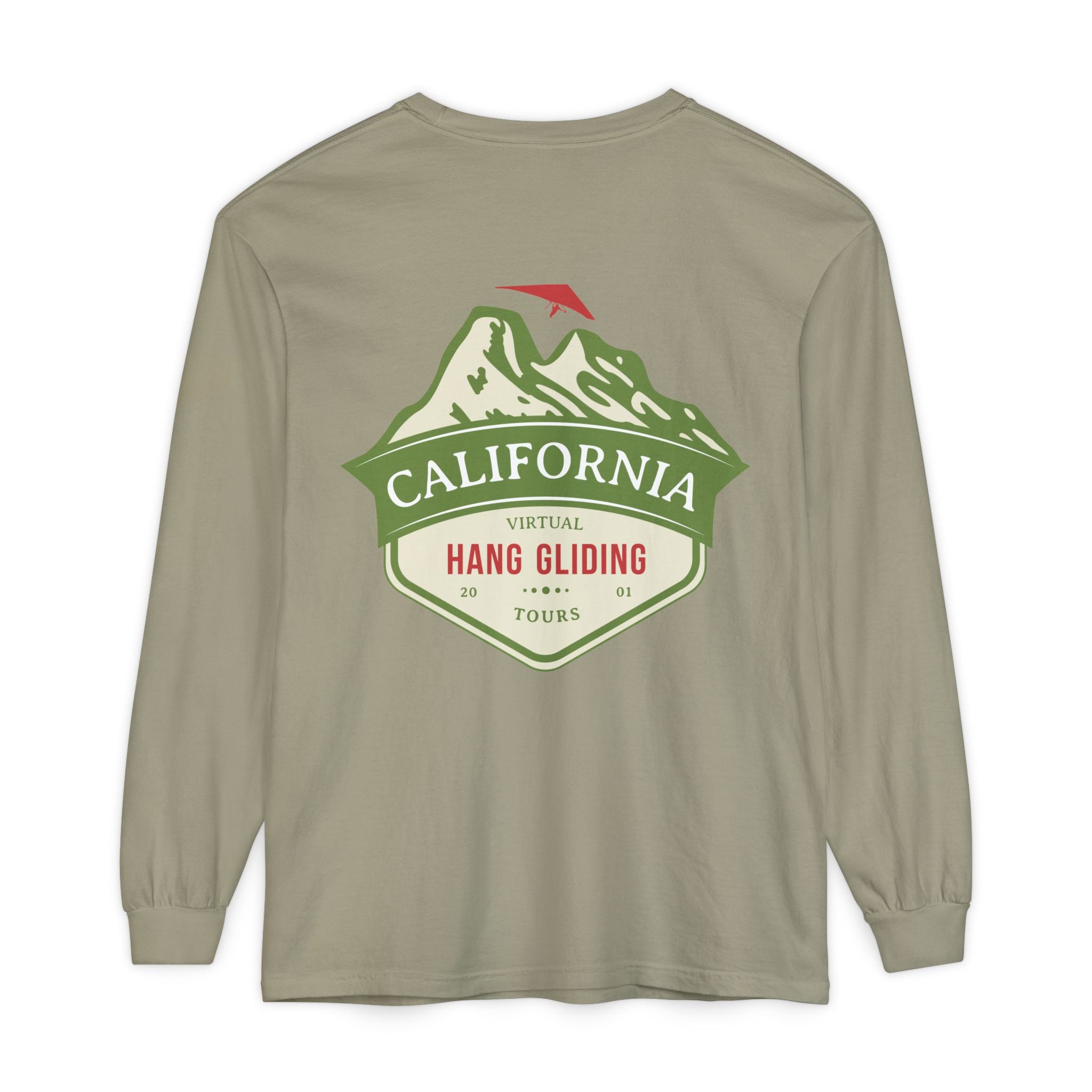California Virtual Hang Gliding Tours Long Sleeve Unisex T-Shirt