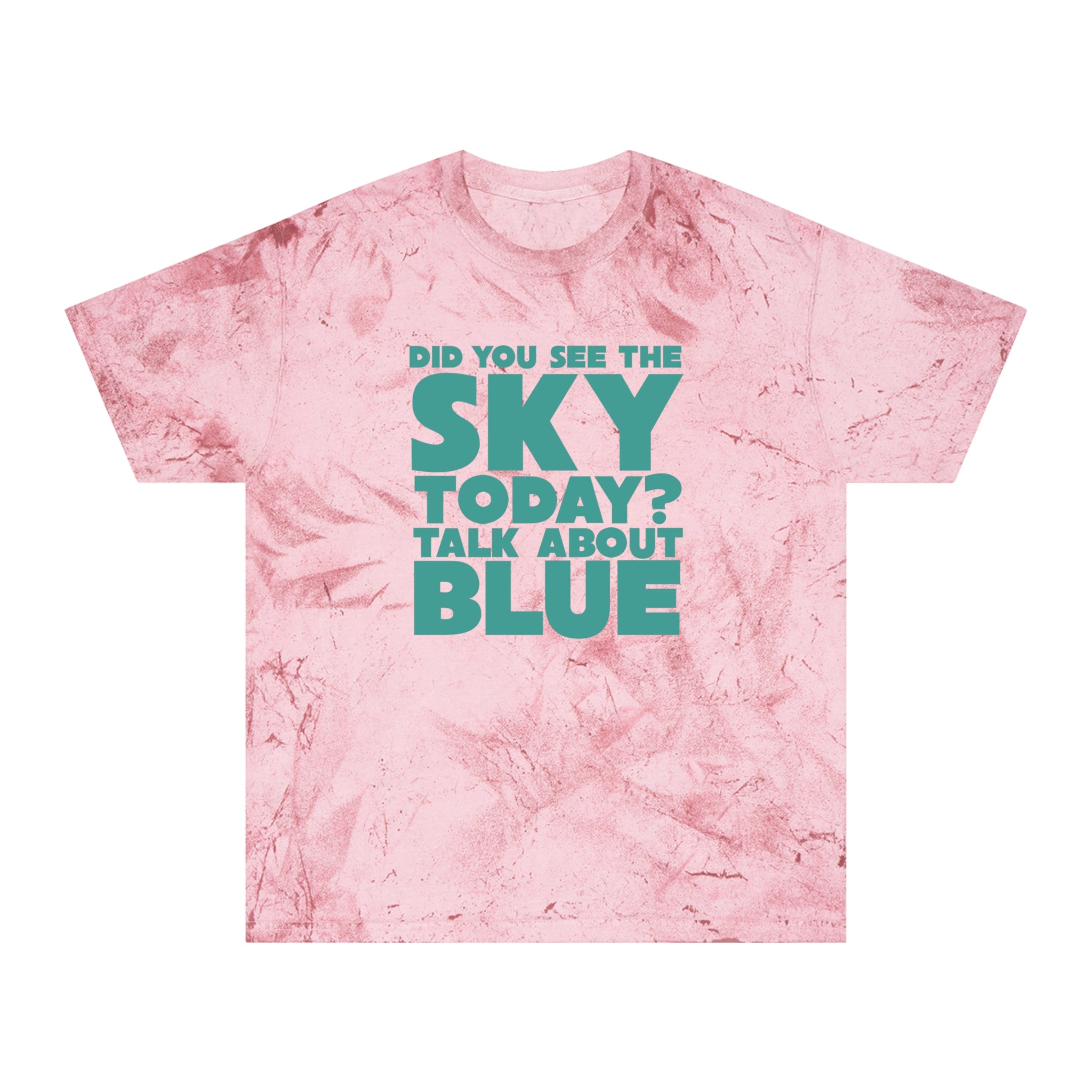 Kronks Blue Sky Unisex Color Blast T-Shirt