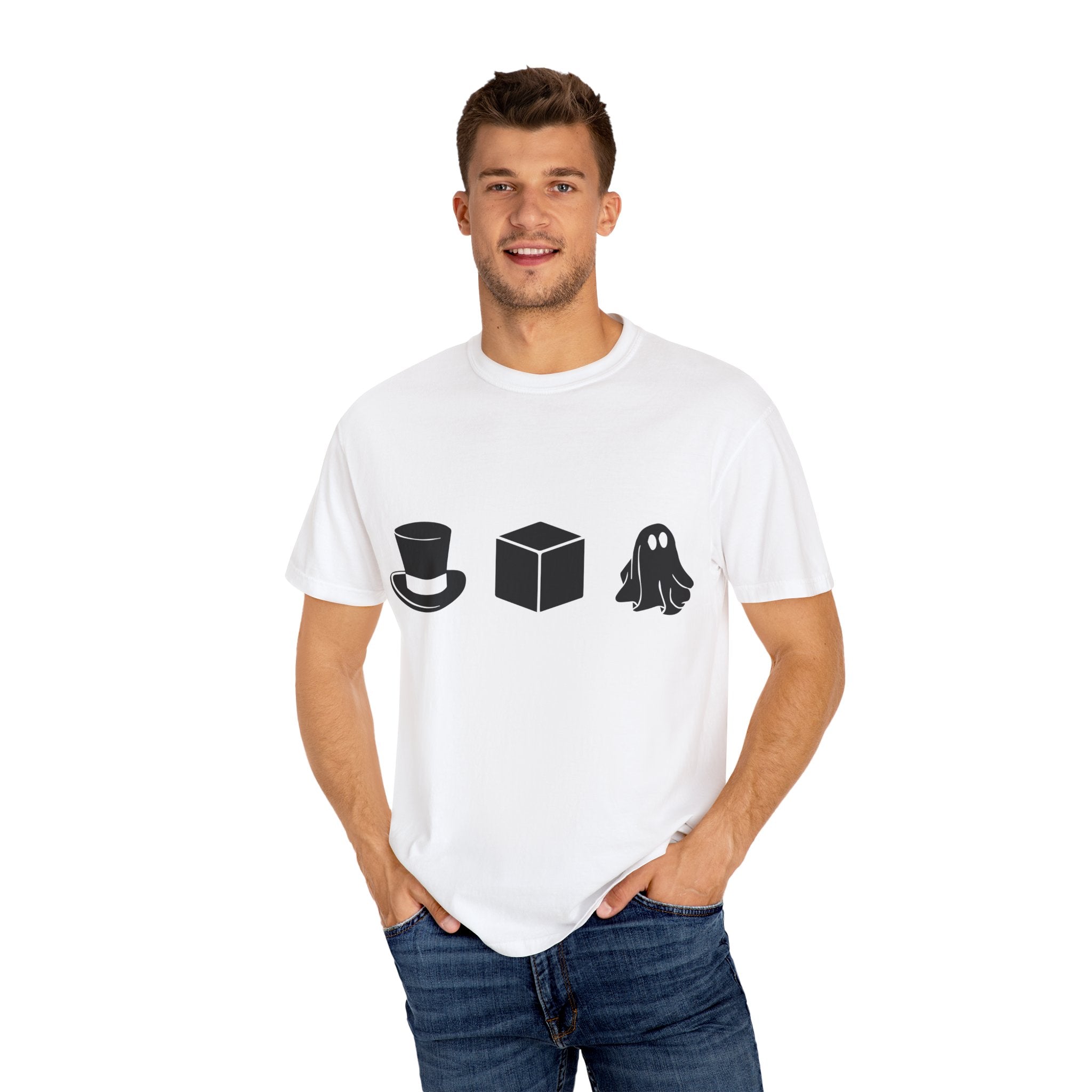 Hat  Box  Ghost Unisex T-Shirt