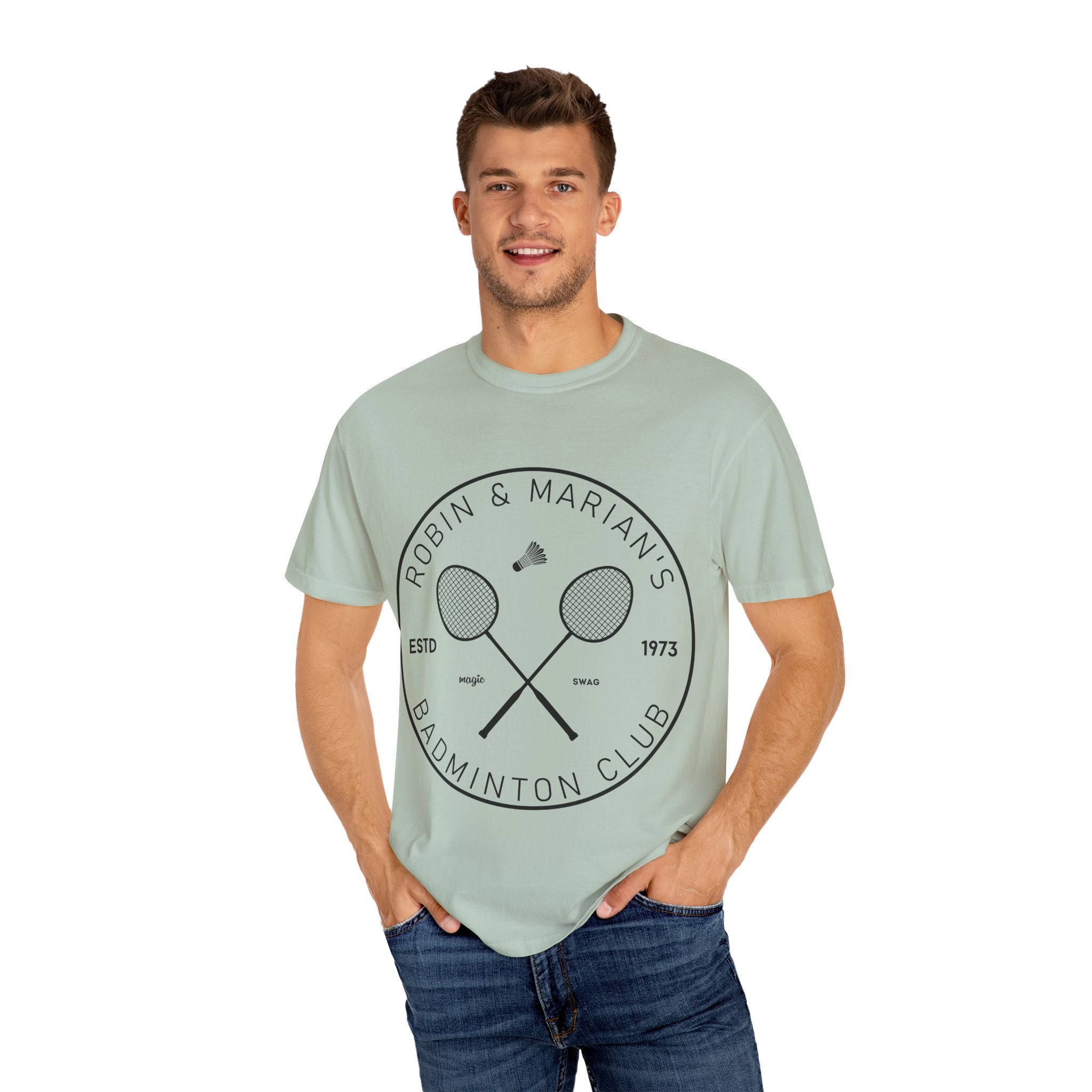 Robin and Marion's Badminton Club Unisex T-Shirt