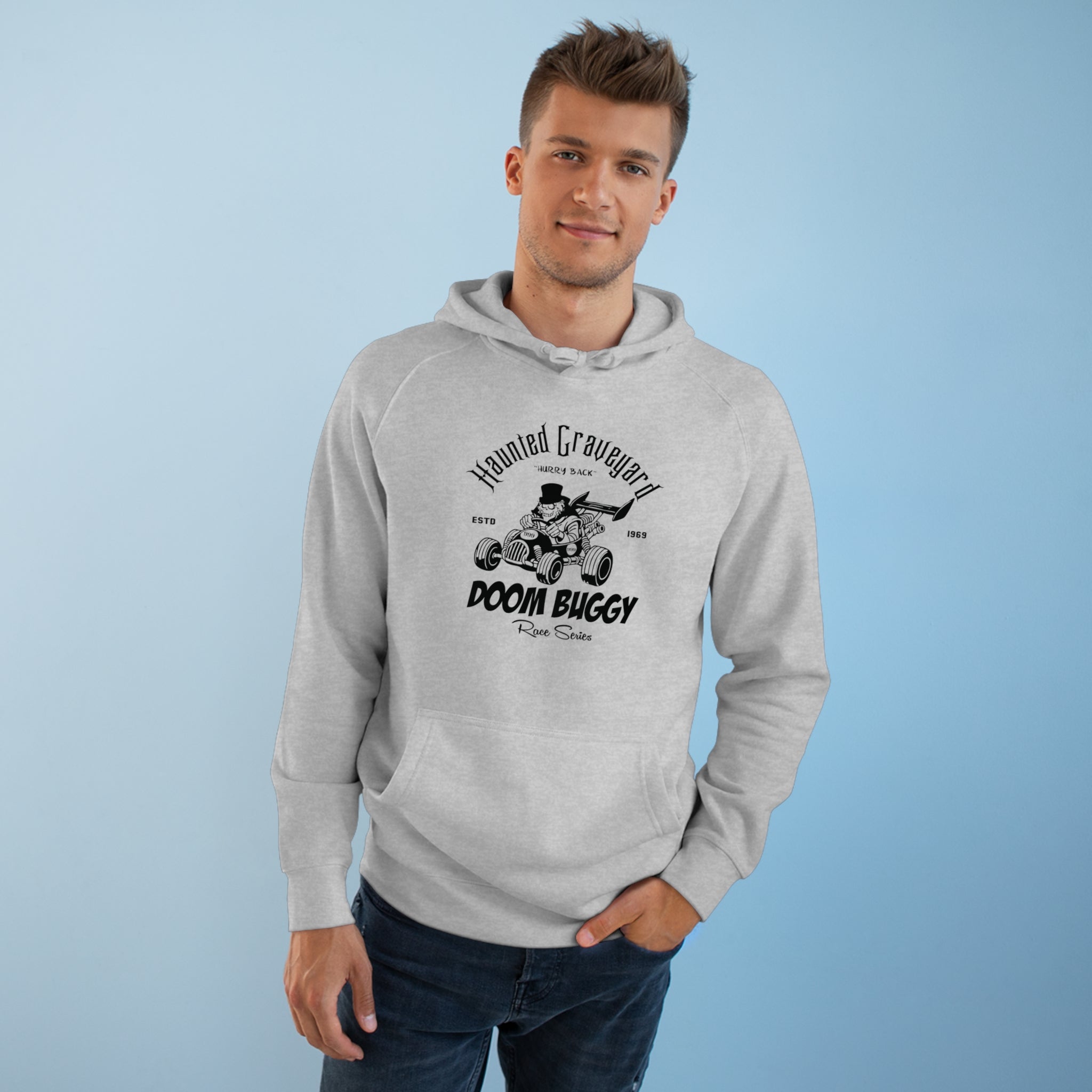 Haunted Graveyard Doom Buggy Race Series Unisex Hoodie