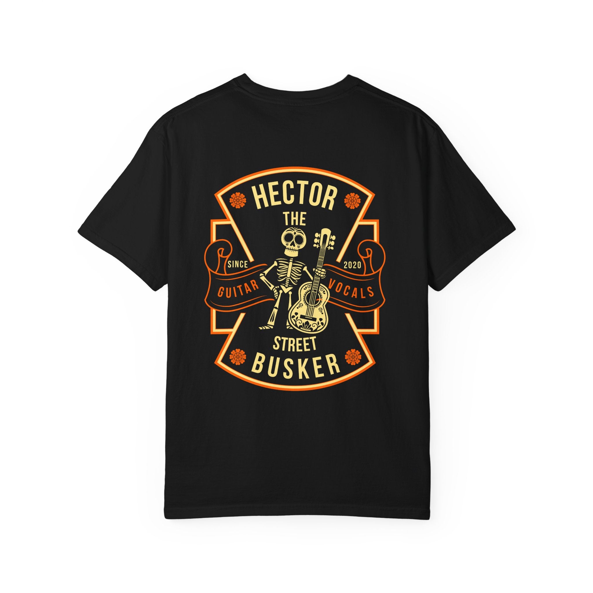 Hector The Street Busker T-Shirt | Music Lover Gift | Unisex Graphic Tee | Festival Fashion | Halloween Costume