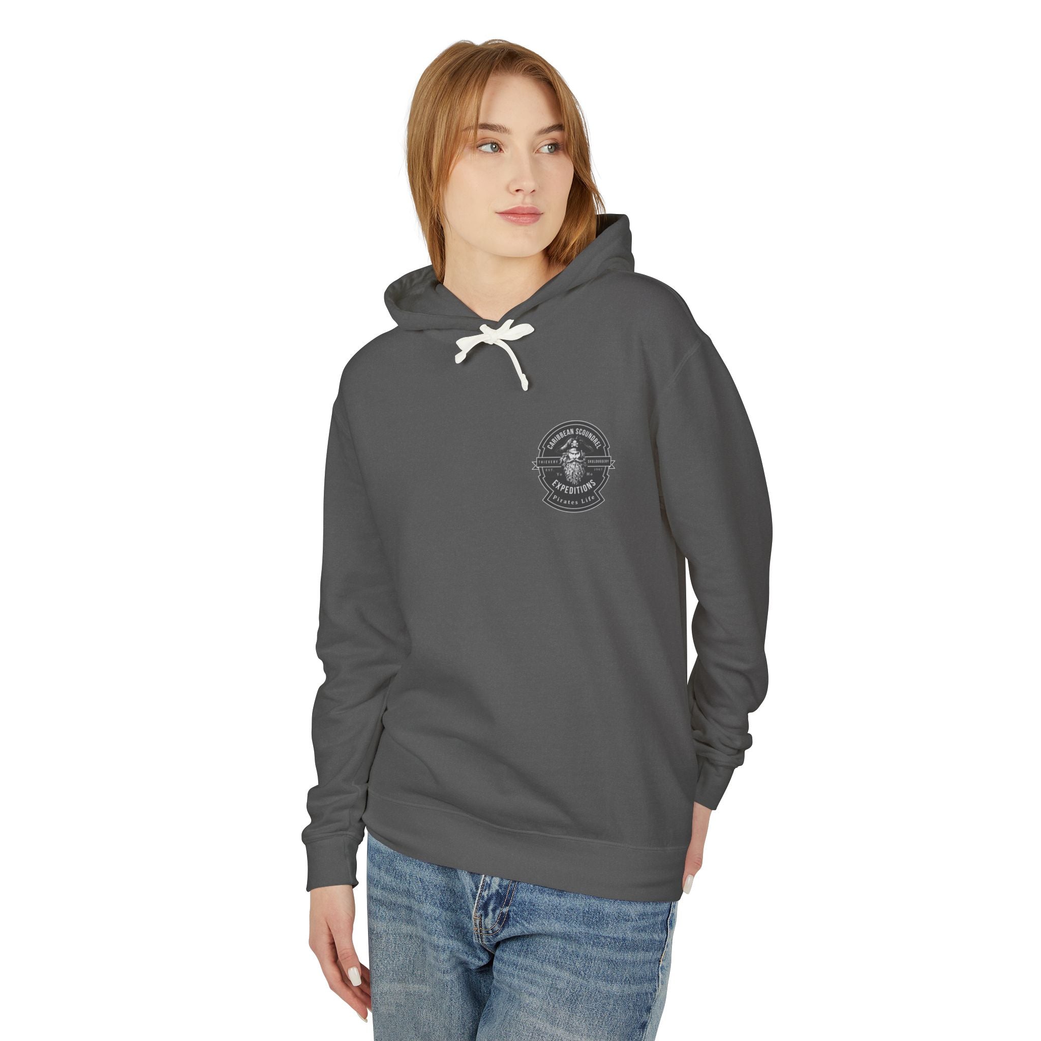 Caribbean Scoundrel Expeditions Unisex Lightweight Hoodie - Yo Ho, Yo Ho