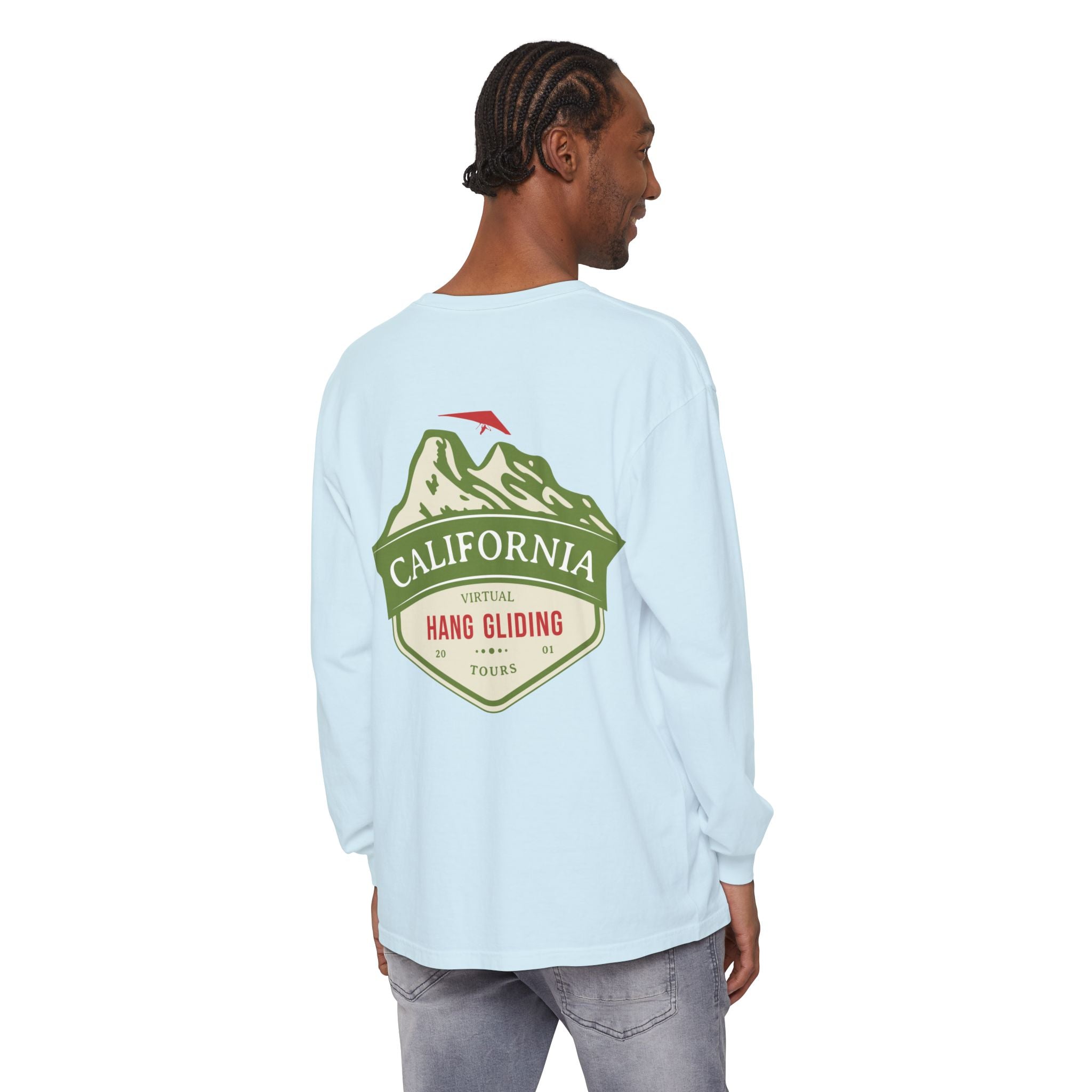 California Virtual Hang Gliding Tours Long Sleeve Unisex T-Shirt