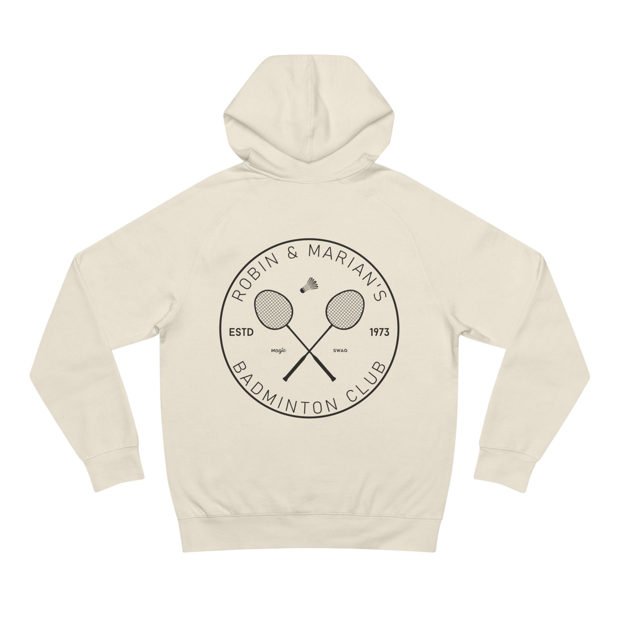 Robin & Marian Badminton Club Unisex Hoodie