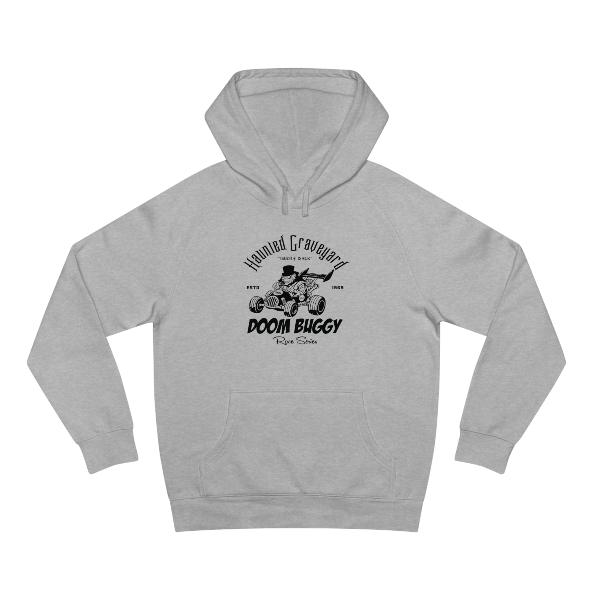 Haunted Graveyard Doom Buggy Race Series Unisex Hoodie