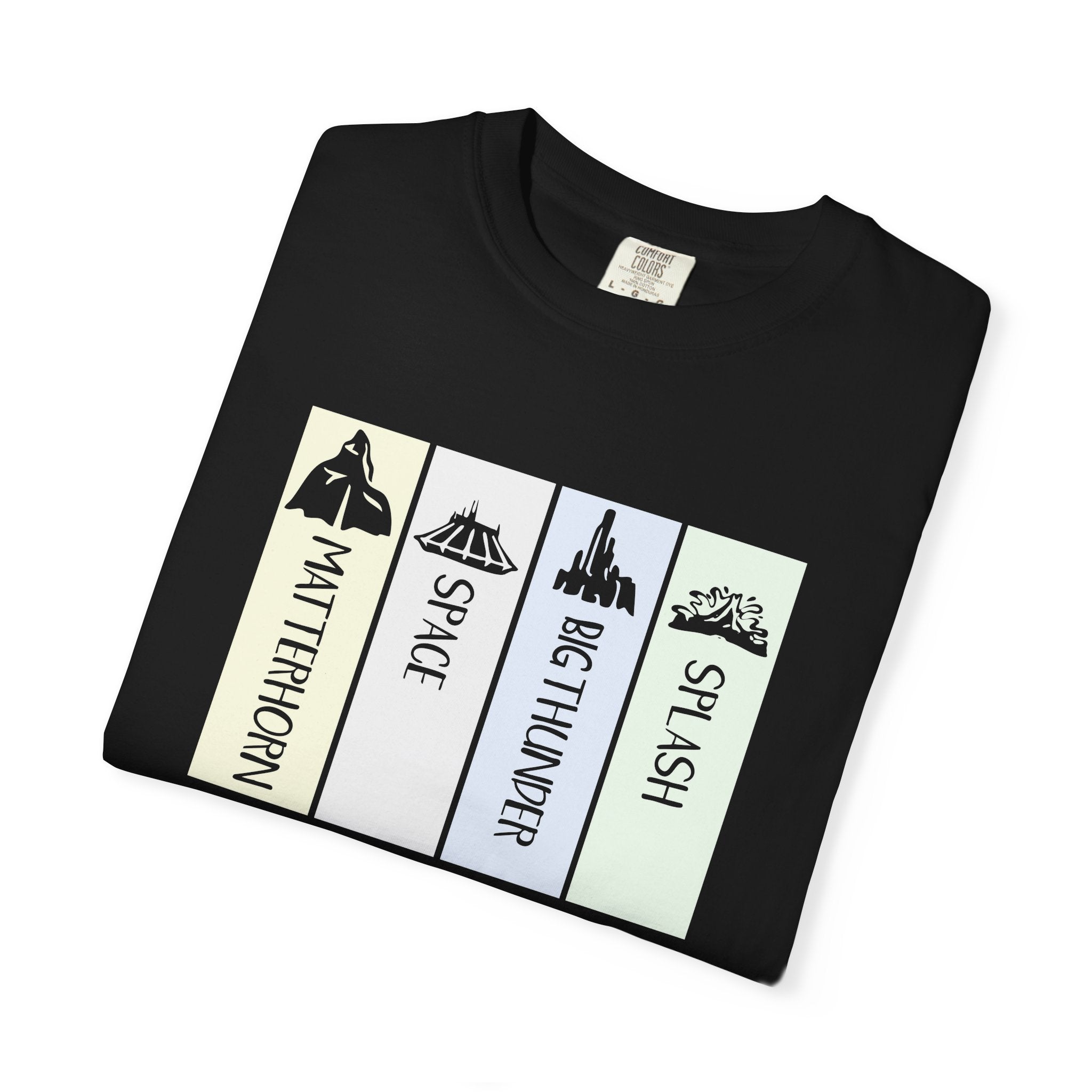 Mountain Range at Disneyland Unisex T-Shirt