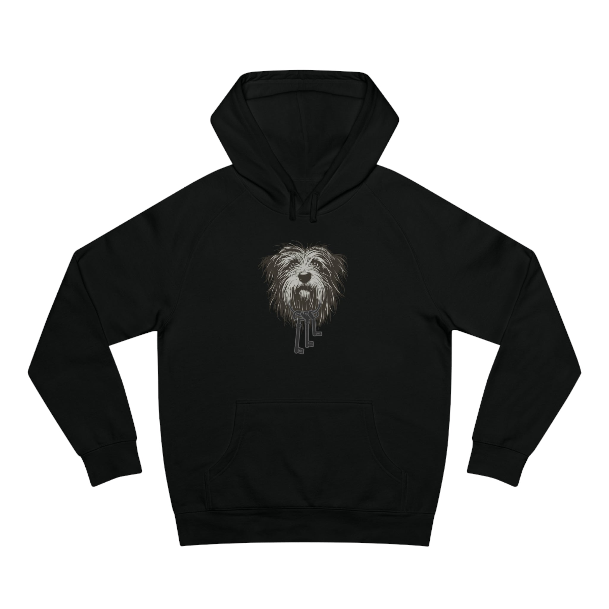 Pirate Dog withholding Jail Keys Supply Hoodie