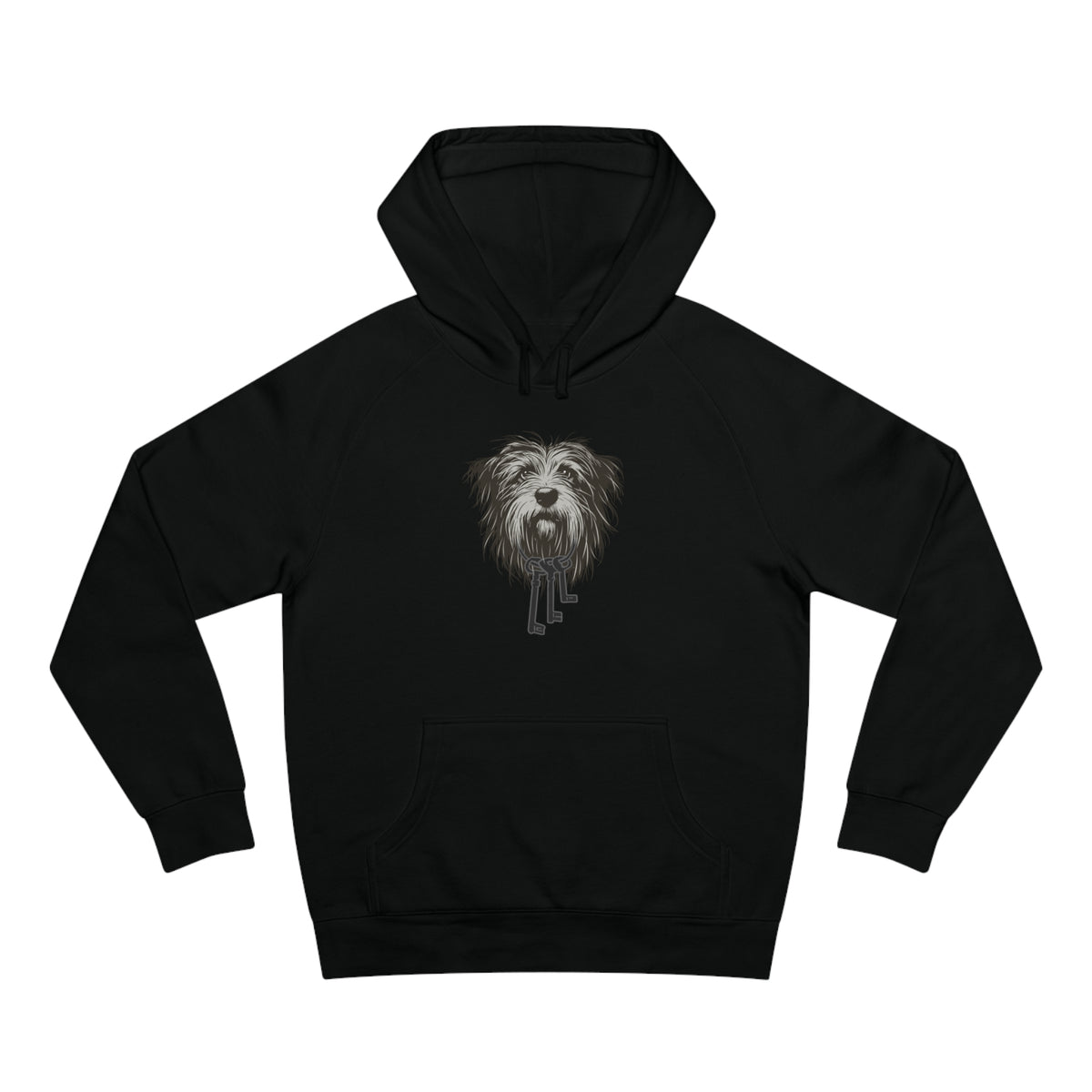 Pirate Dog withholding Jail Keys Supply Hoodie