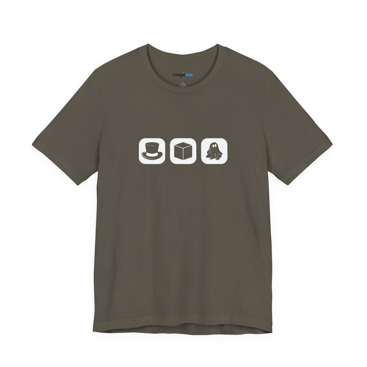 Graphic T-Shirt (Hat, Box, Ghost)