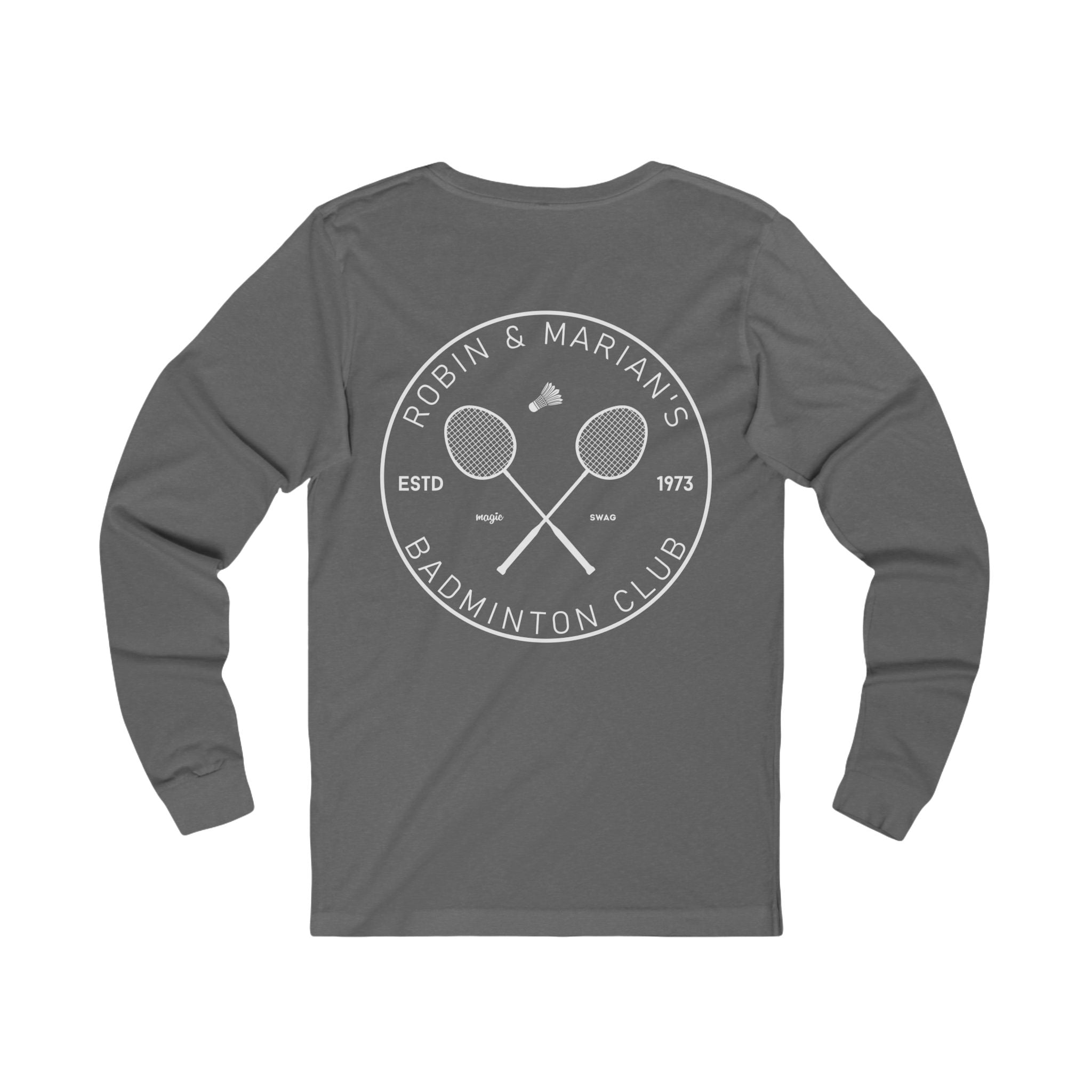 Robin & Marian Badminton Club Unisex Jersey Long Sleeve Tee