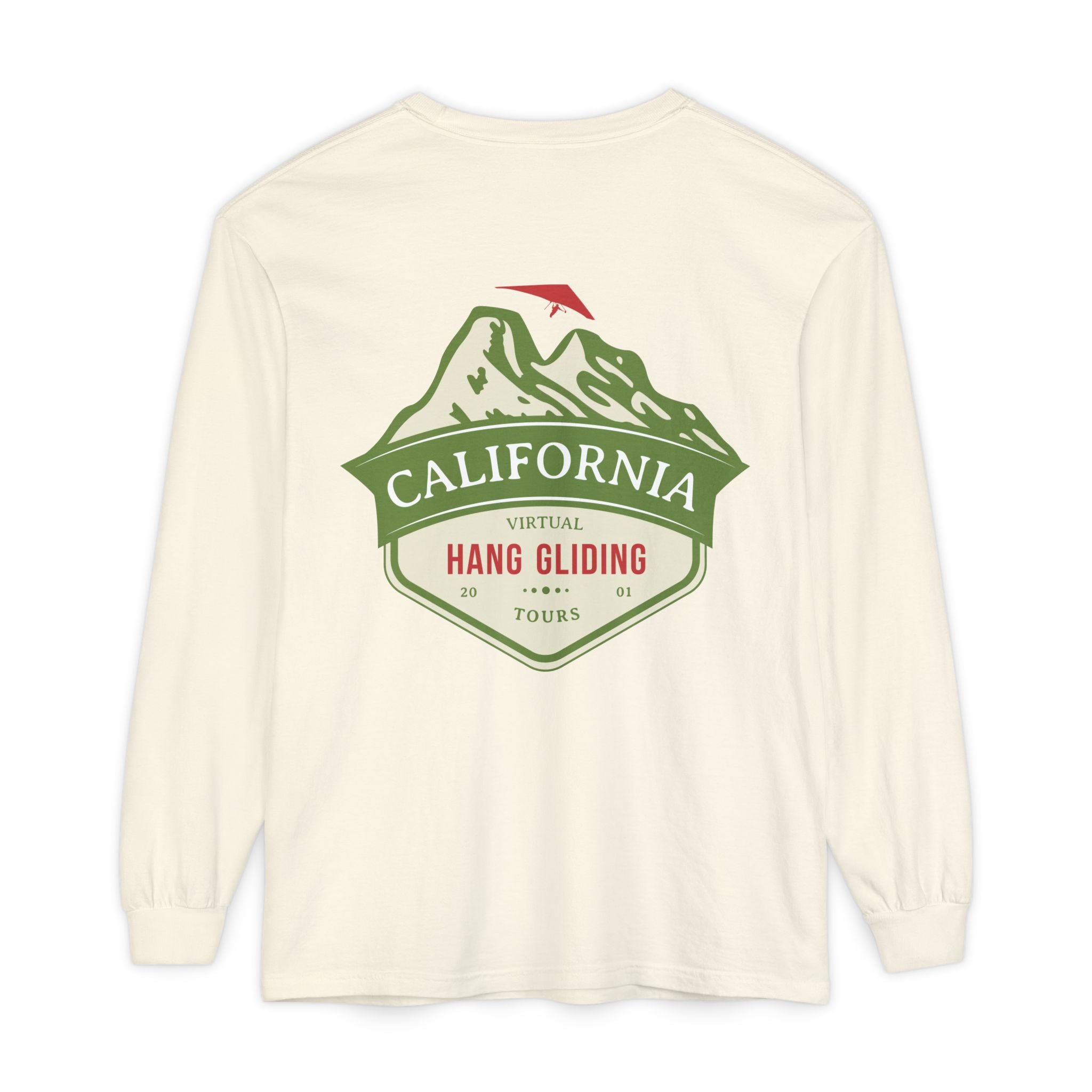 California Virtual Hang Gliding Tours Long Sleeve Unisex T-Shirt