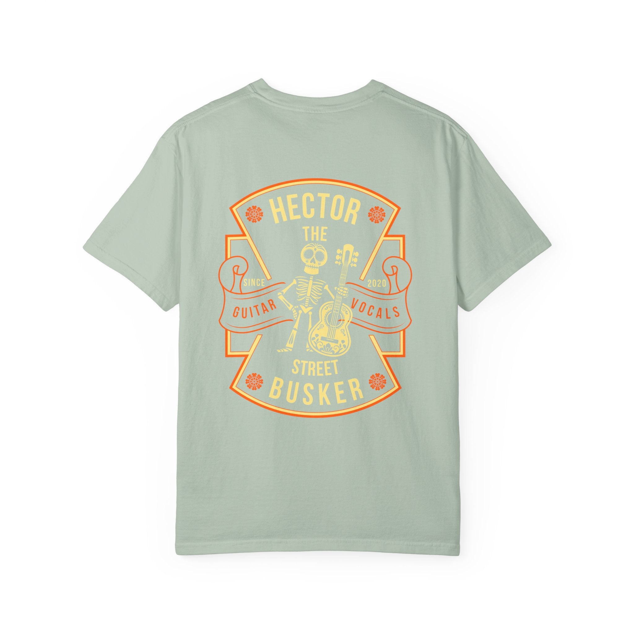 Hector The Street Busker T-Shirt | Music Lover Gift | Unisex Graphic Tee | Festival Fashion | Halloween Costume