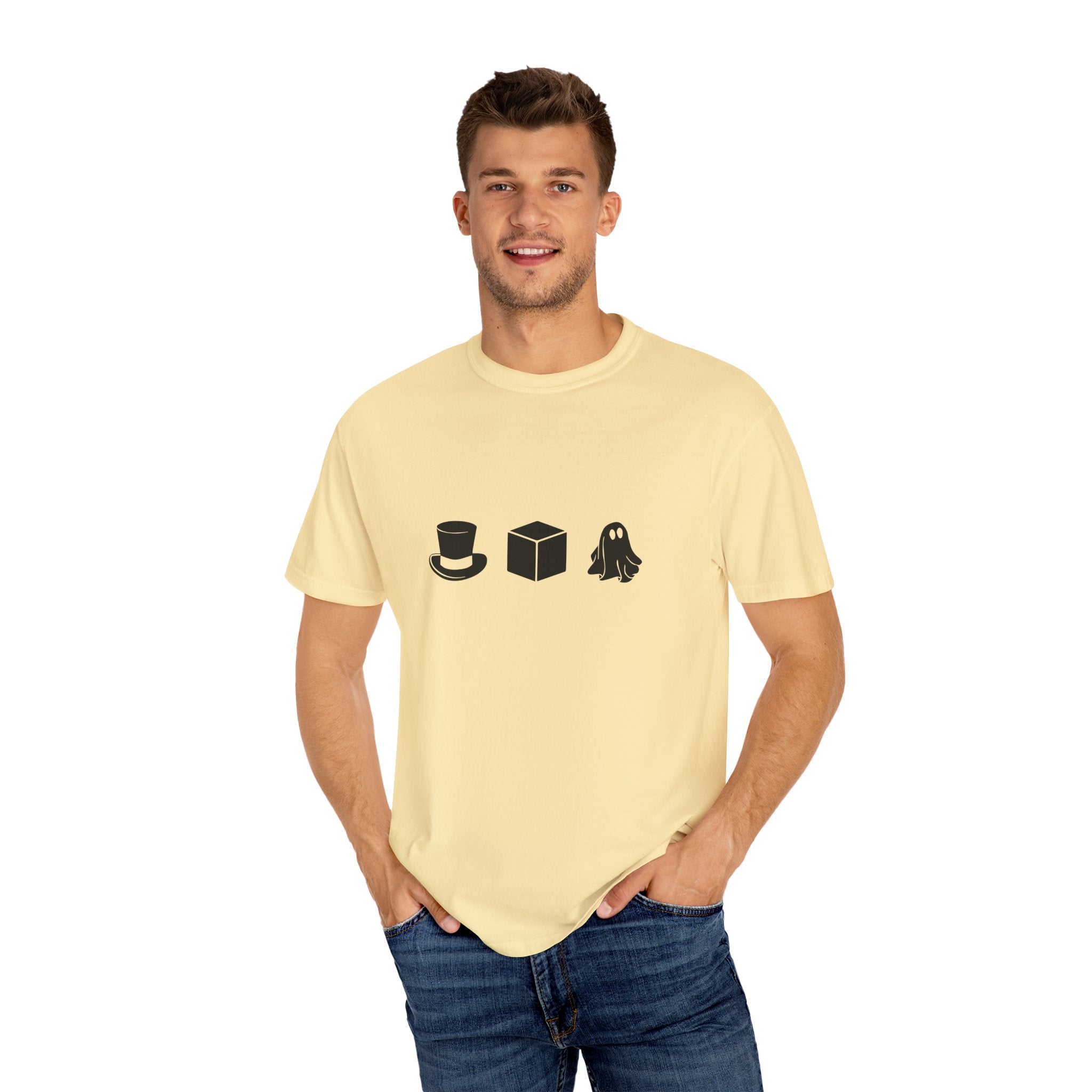 Hat  Box  Ghost Unisex T-Shirt