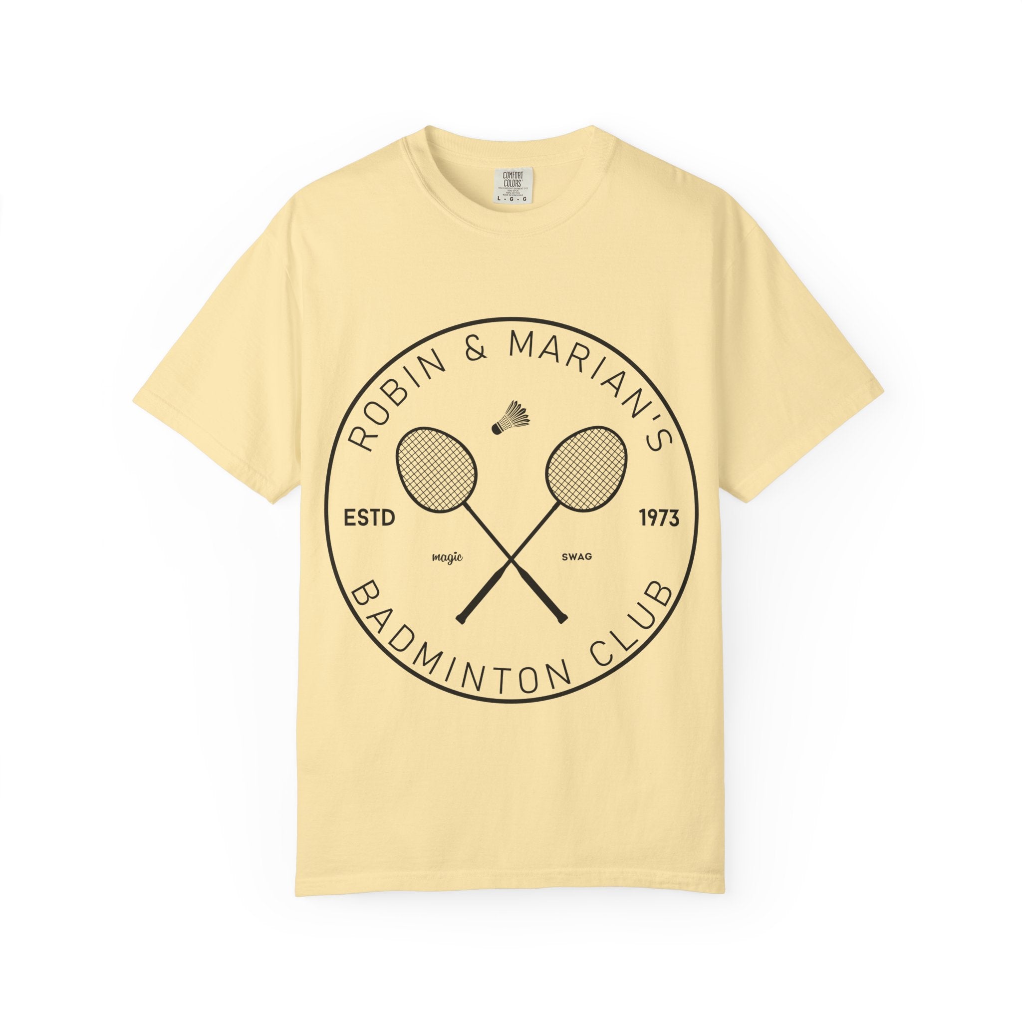 Robin and Marion's Badminton Club Unisex T-Shirt