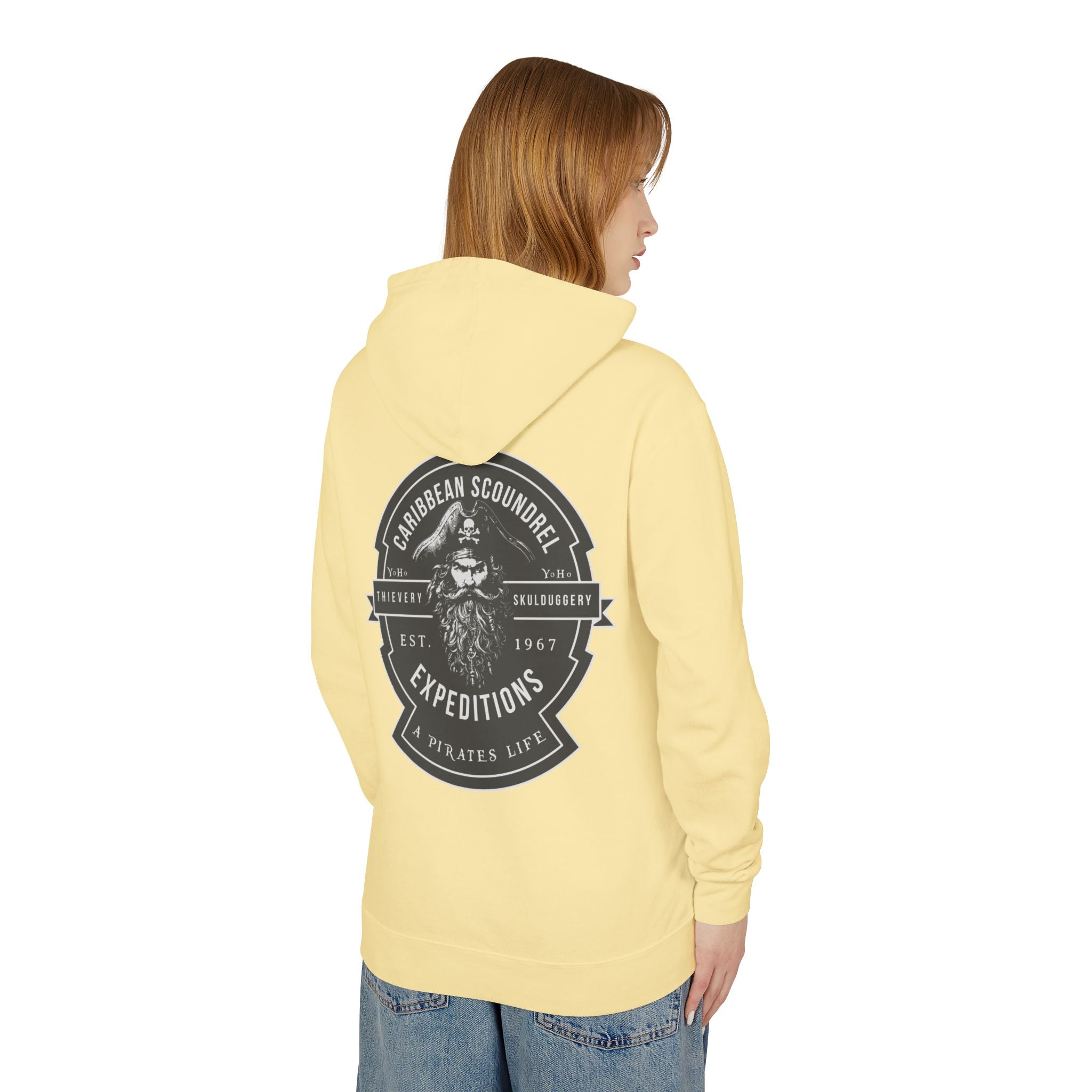Caribbean Scoundrels Unisex Lightweight Hoodie