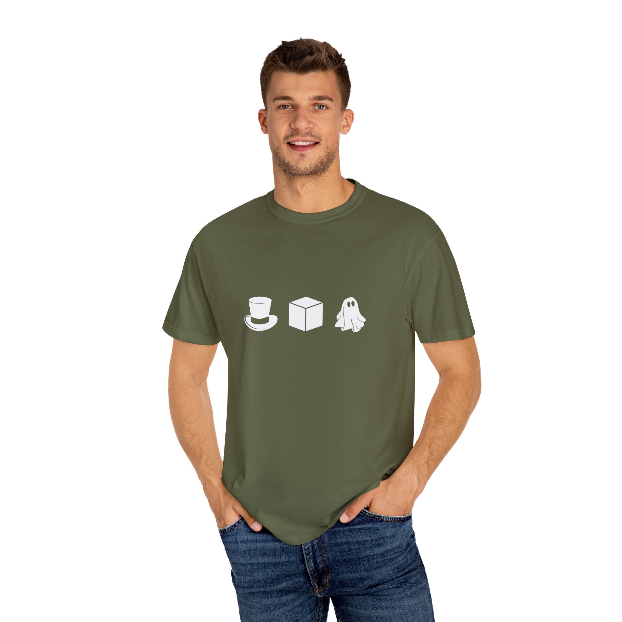 Hat  Box  Ghost Unisex T-Shirt