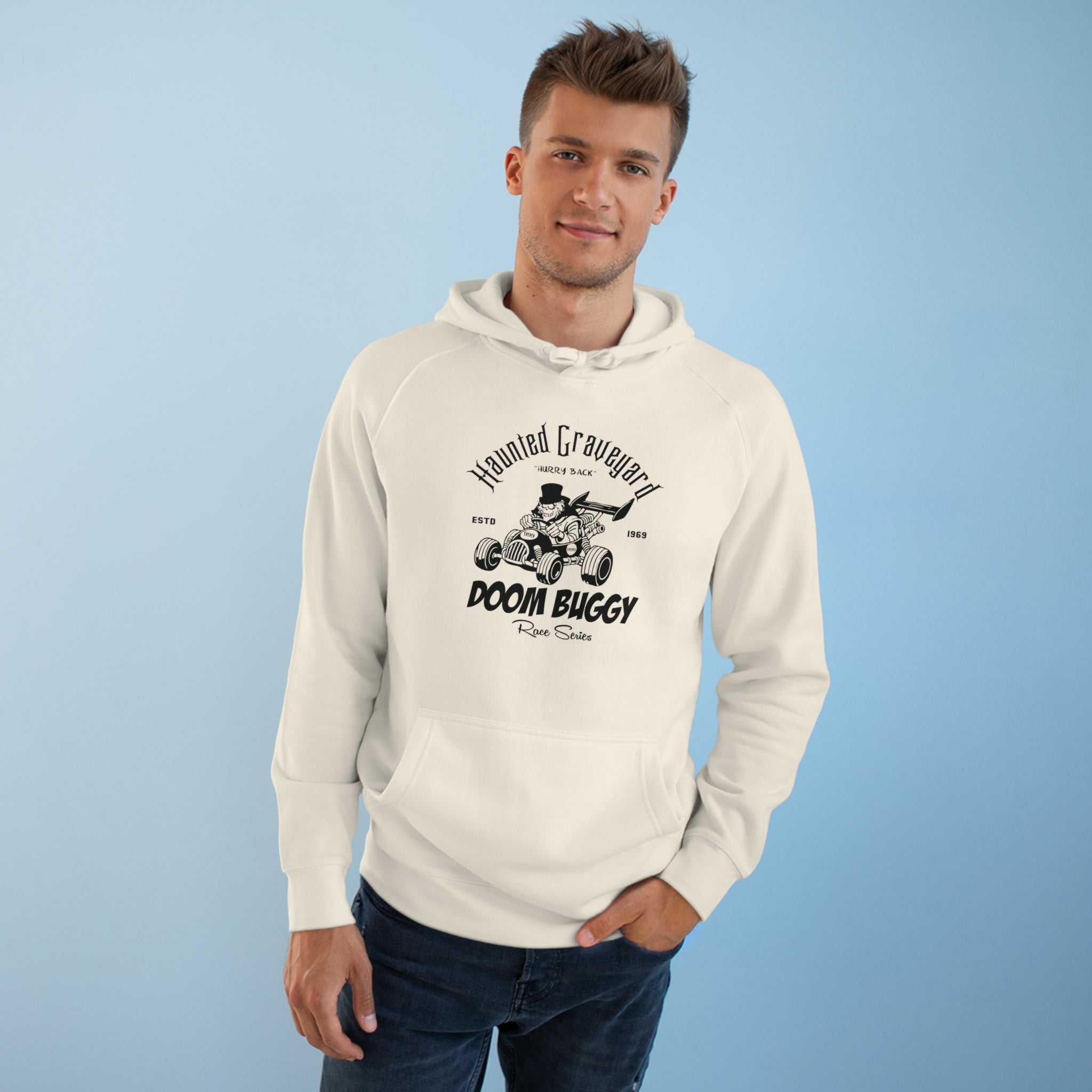 Haunted Graveyard Doom Buggy Race Series Unisex Hoodie