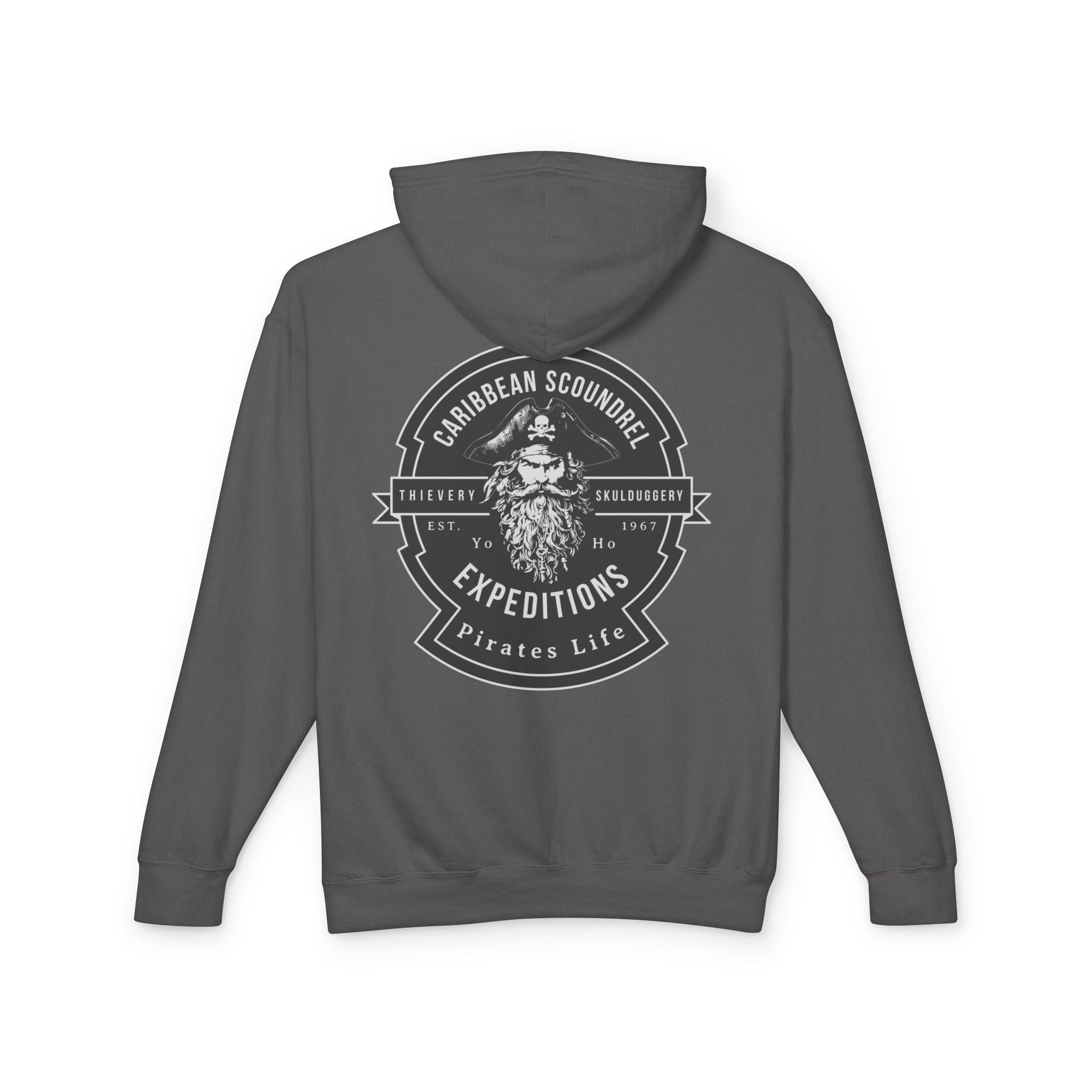 Caribbean Scoundrel Expeditions Unisex Lightweight Hoodie - Yo Ho, Yo Ho