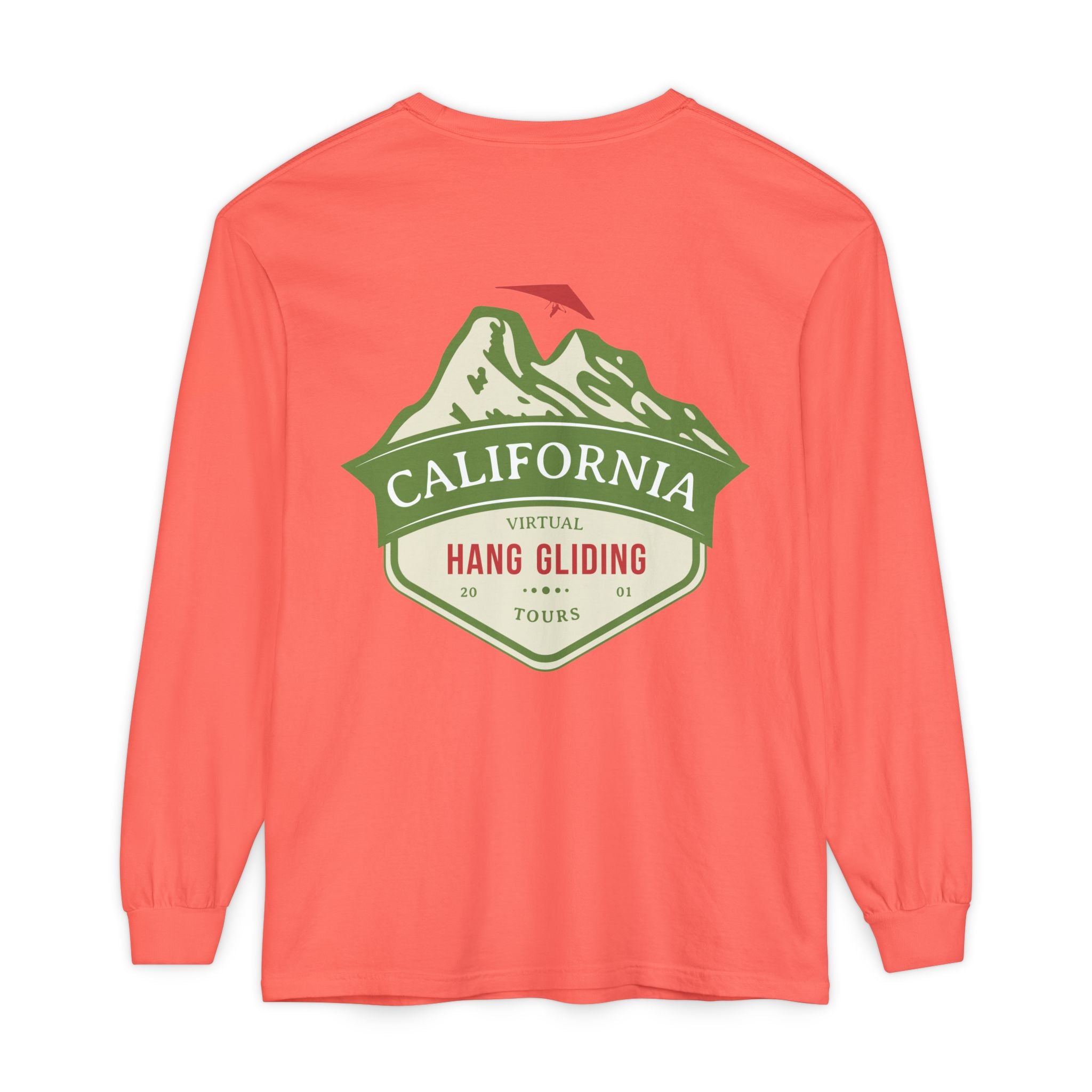 California Virtual Hang Gliding Tours Long Sleeve Unisex T-Shirt