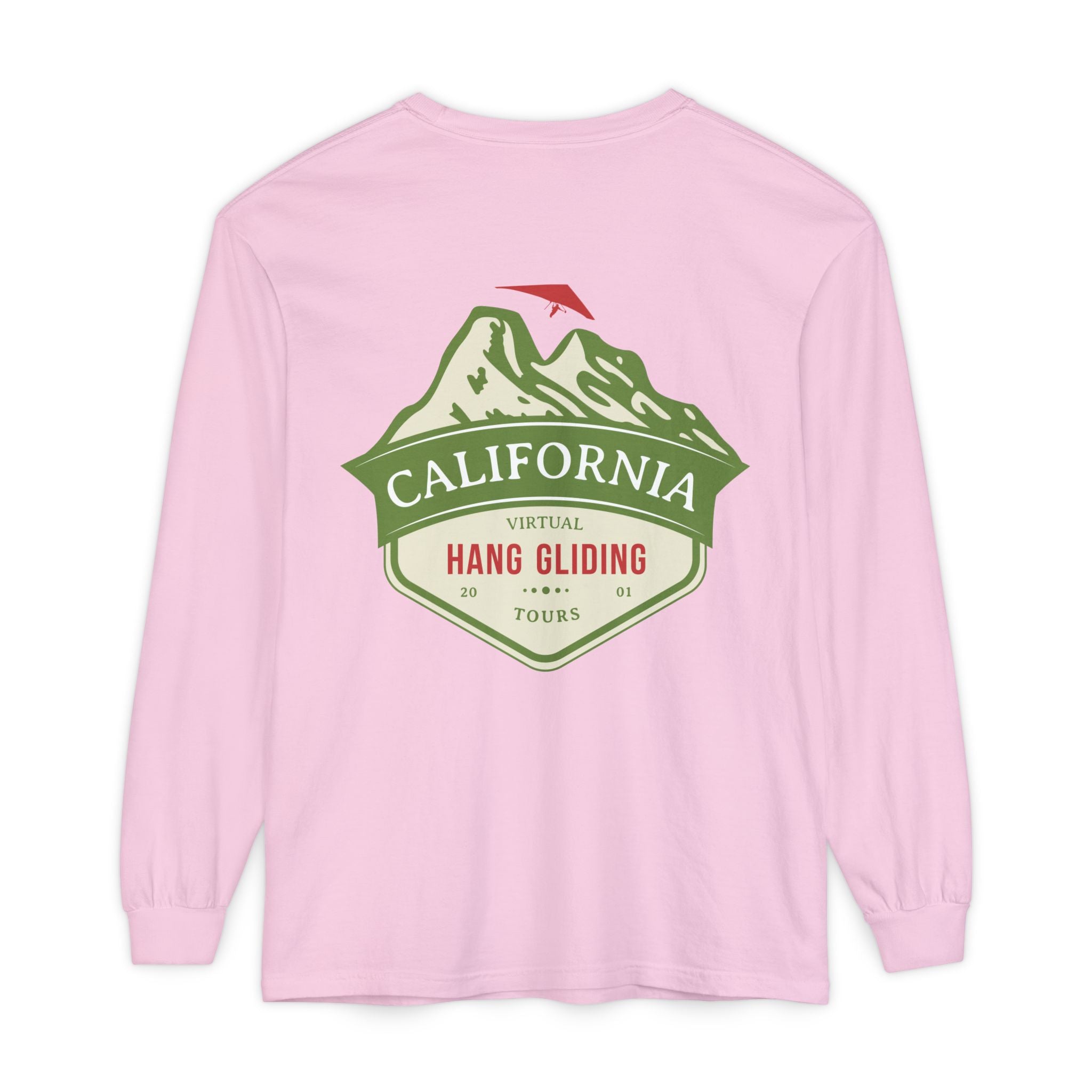 California Virtual Hang Gliding Tours Long Sleeve Unisex T-Shirt