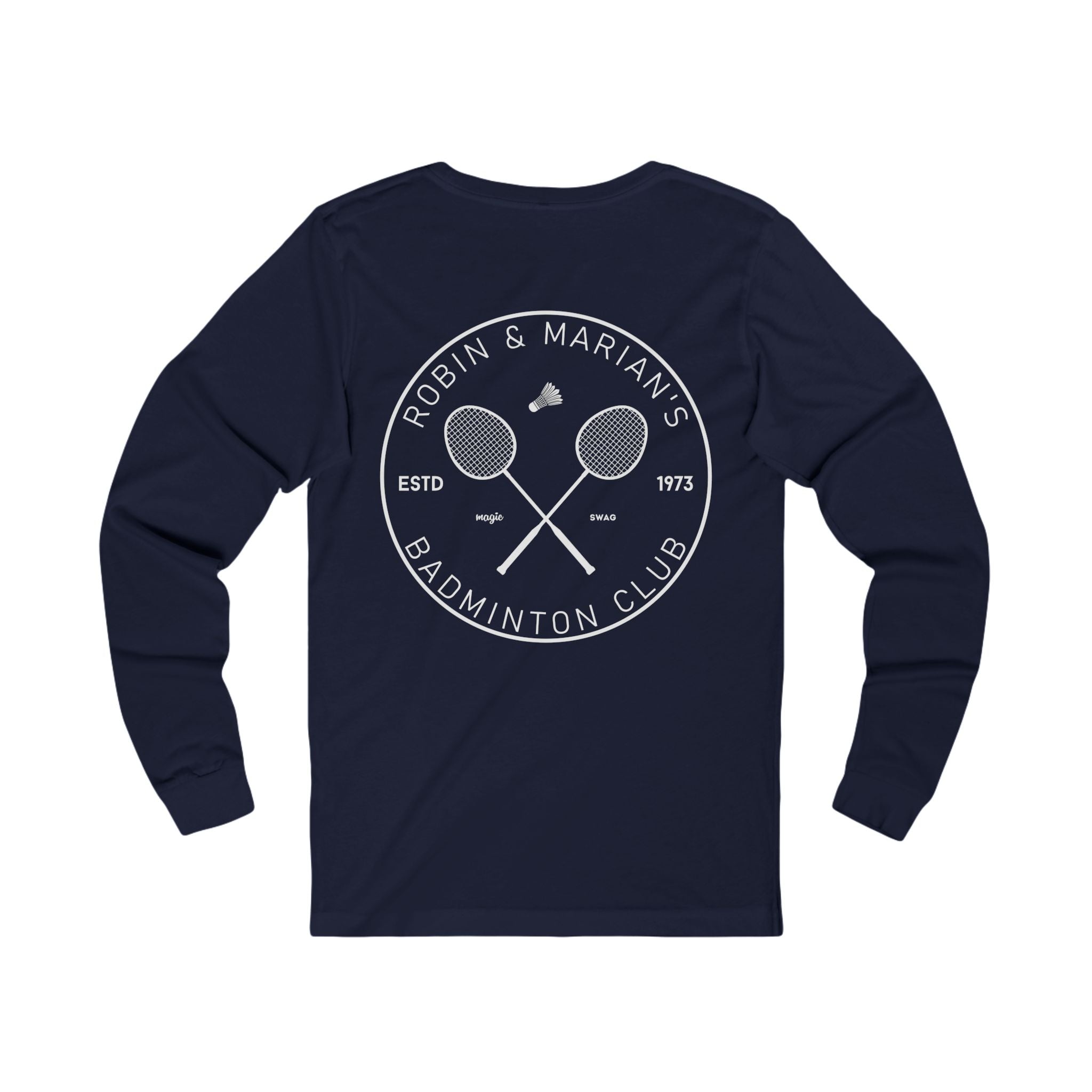 Robin & Marian Badminton Club Unisex Jersey Long Sleeve Tee