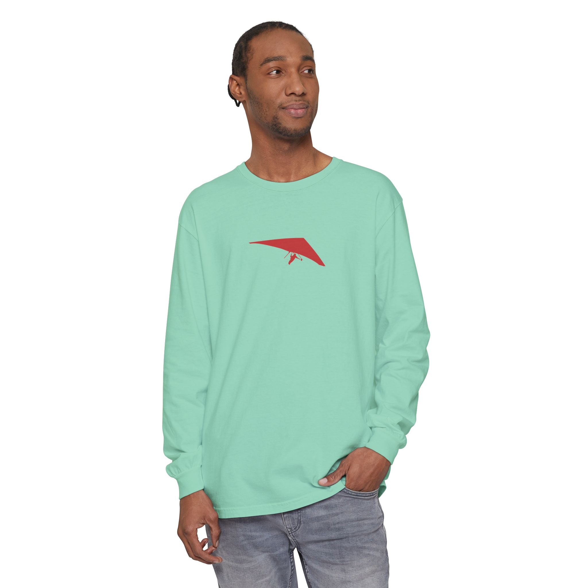 California Virtual Hang Gliding Tours Long Sleeve Unisex T-Shirt