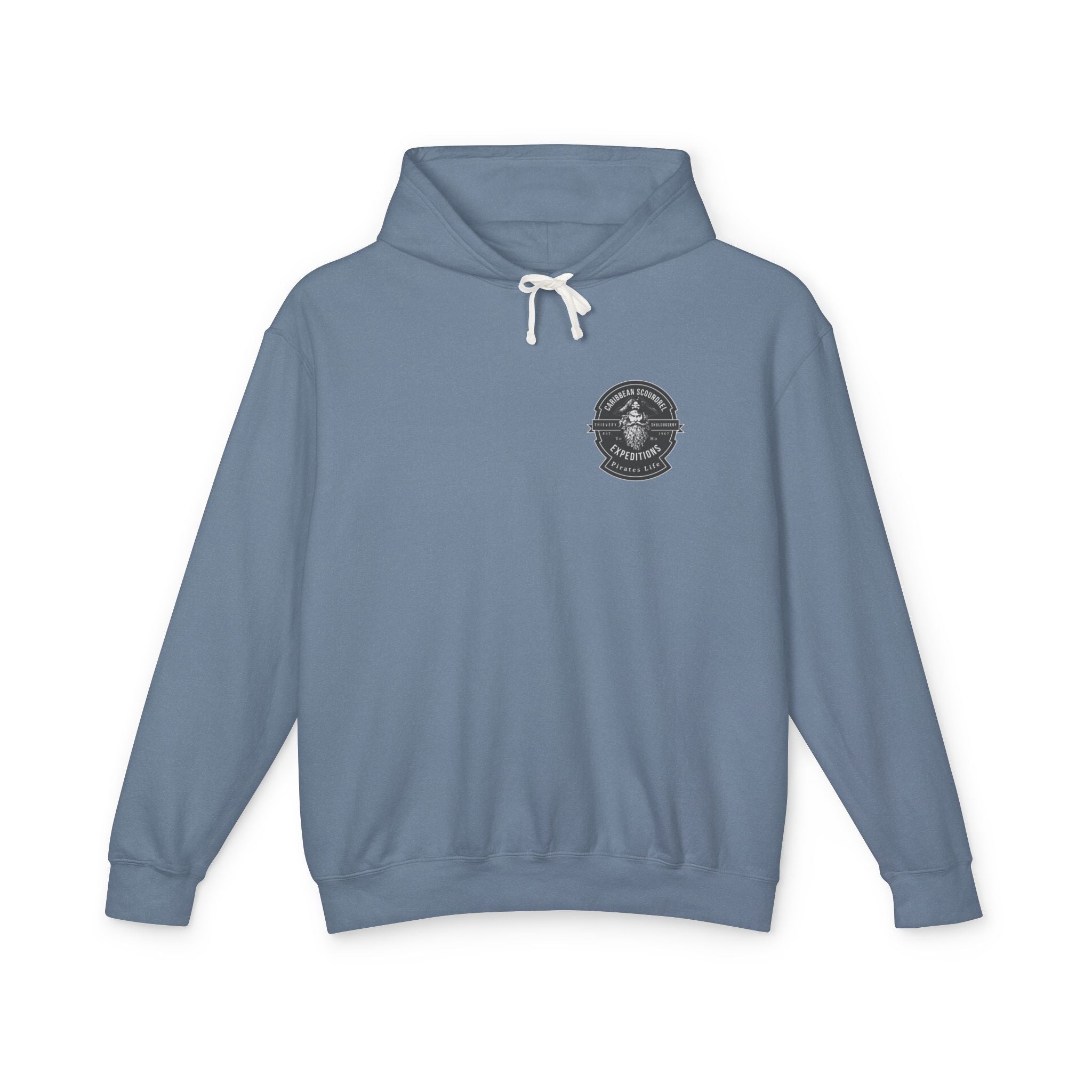 Caribbean Scoundrel Expeditions Unisex Lightweight Hoodie - Yo Ho, Yo Ho