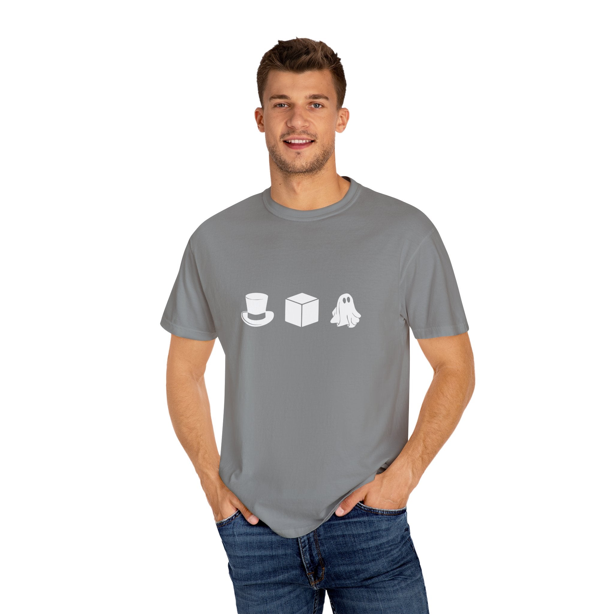 Hat  Box  Ghost Unisex T-Shirt