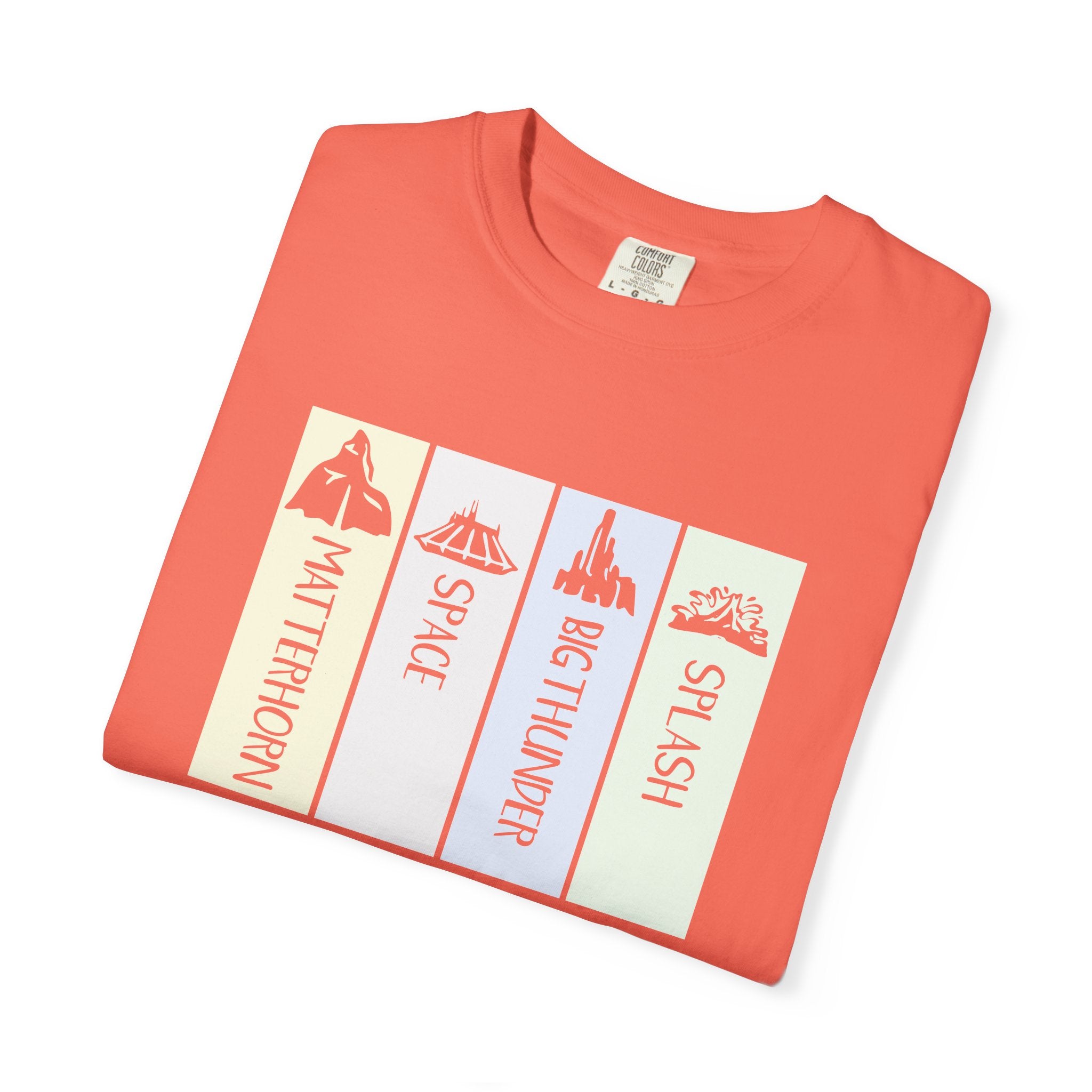 Mountain Range at Disneyland Unisex T-Shirt