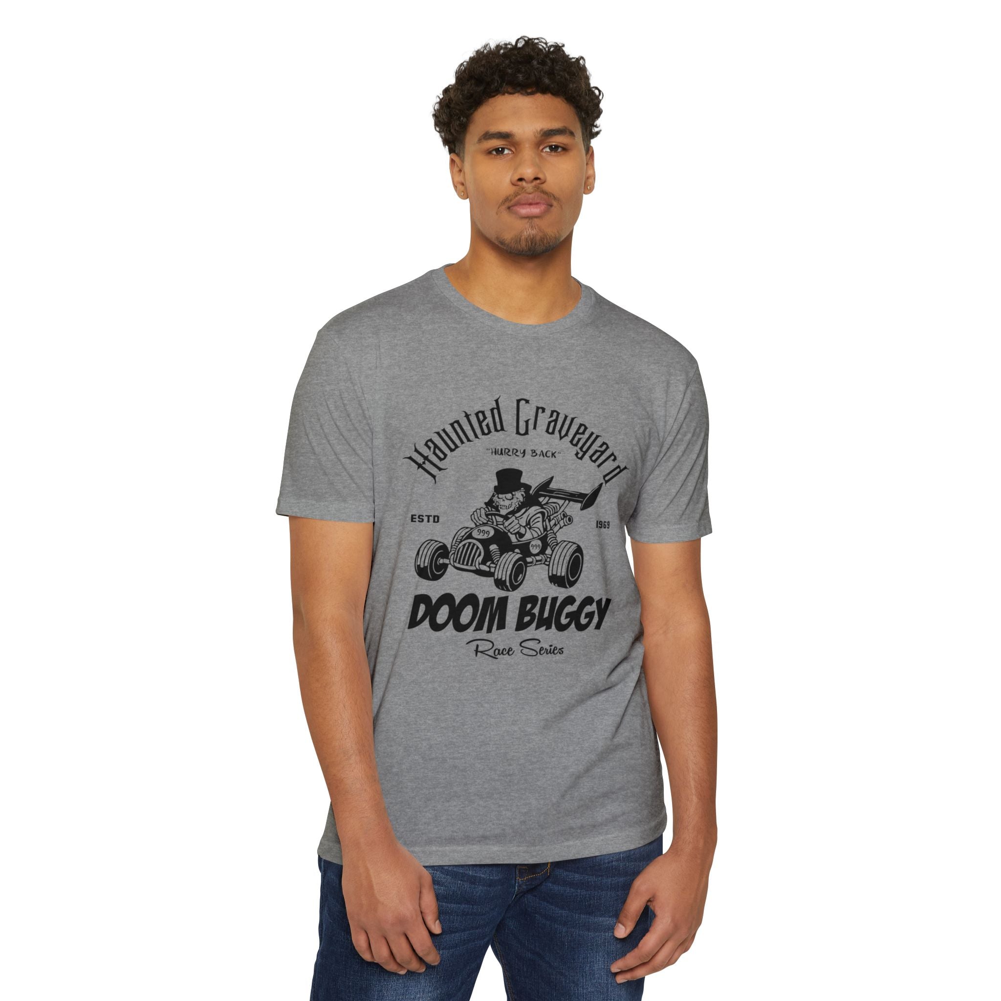 Haunted Graveyard Doom Buggy Unisex T-Shirt