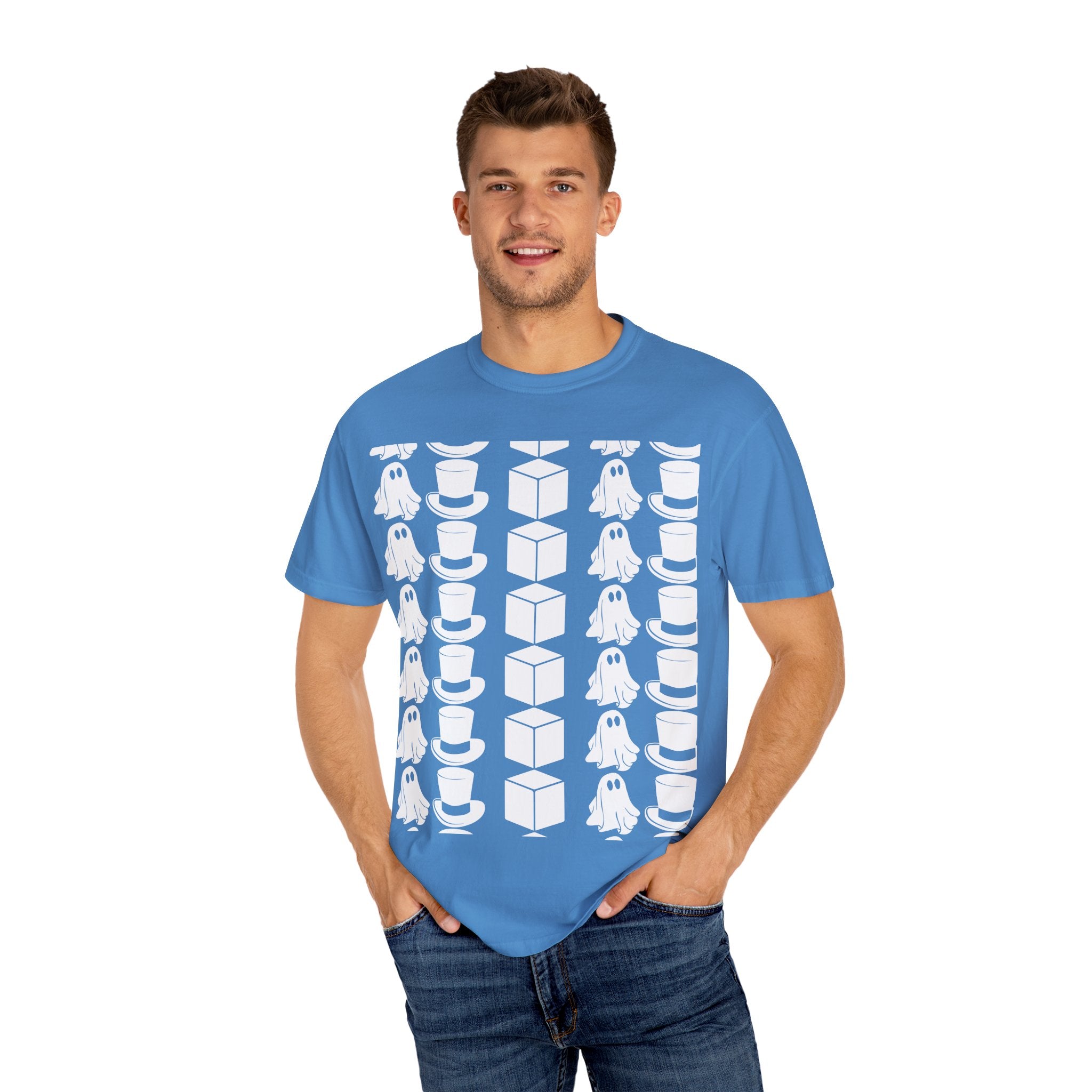 Hat  Box  Ghost Unisex T-Shirt