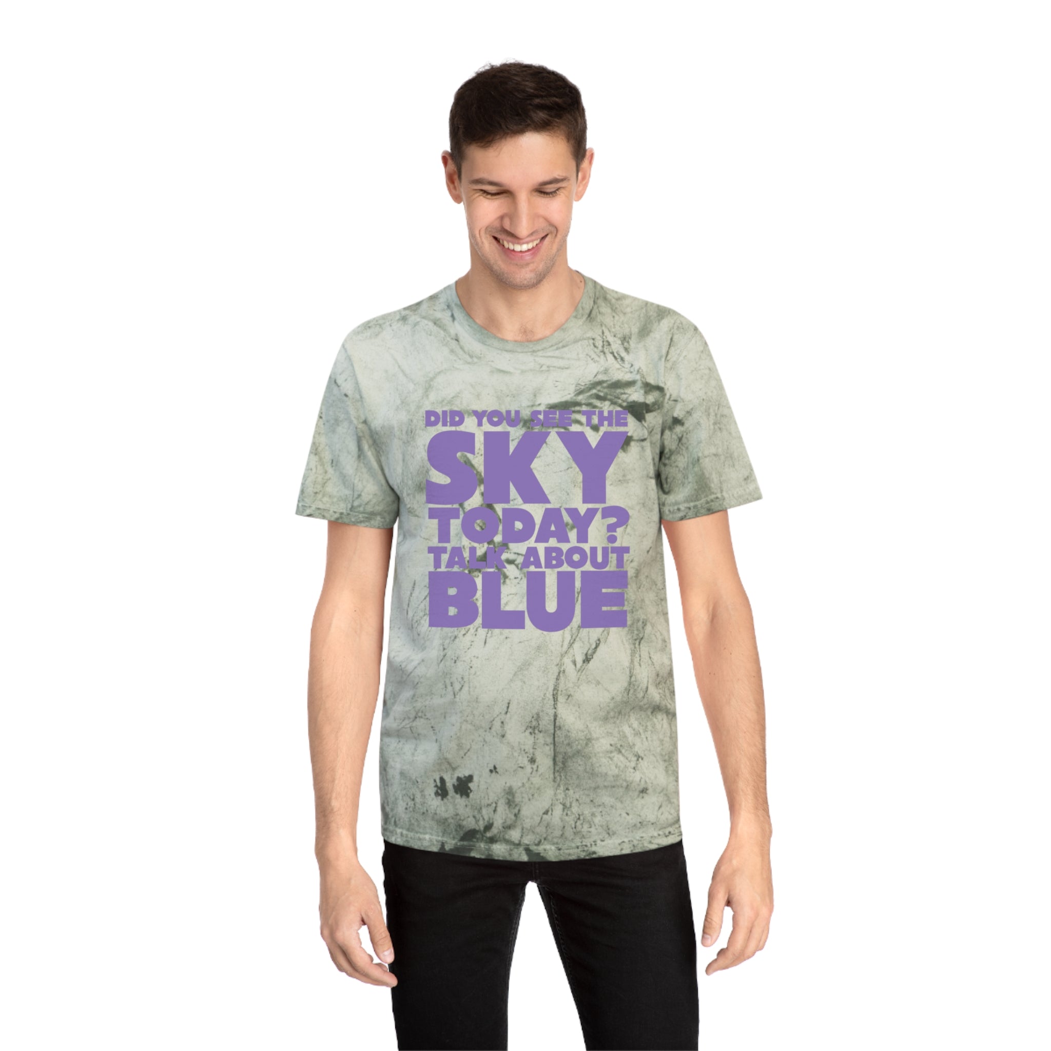 Kronks Blue Sky Unisex Color Blast T-Shirt