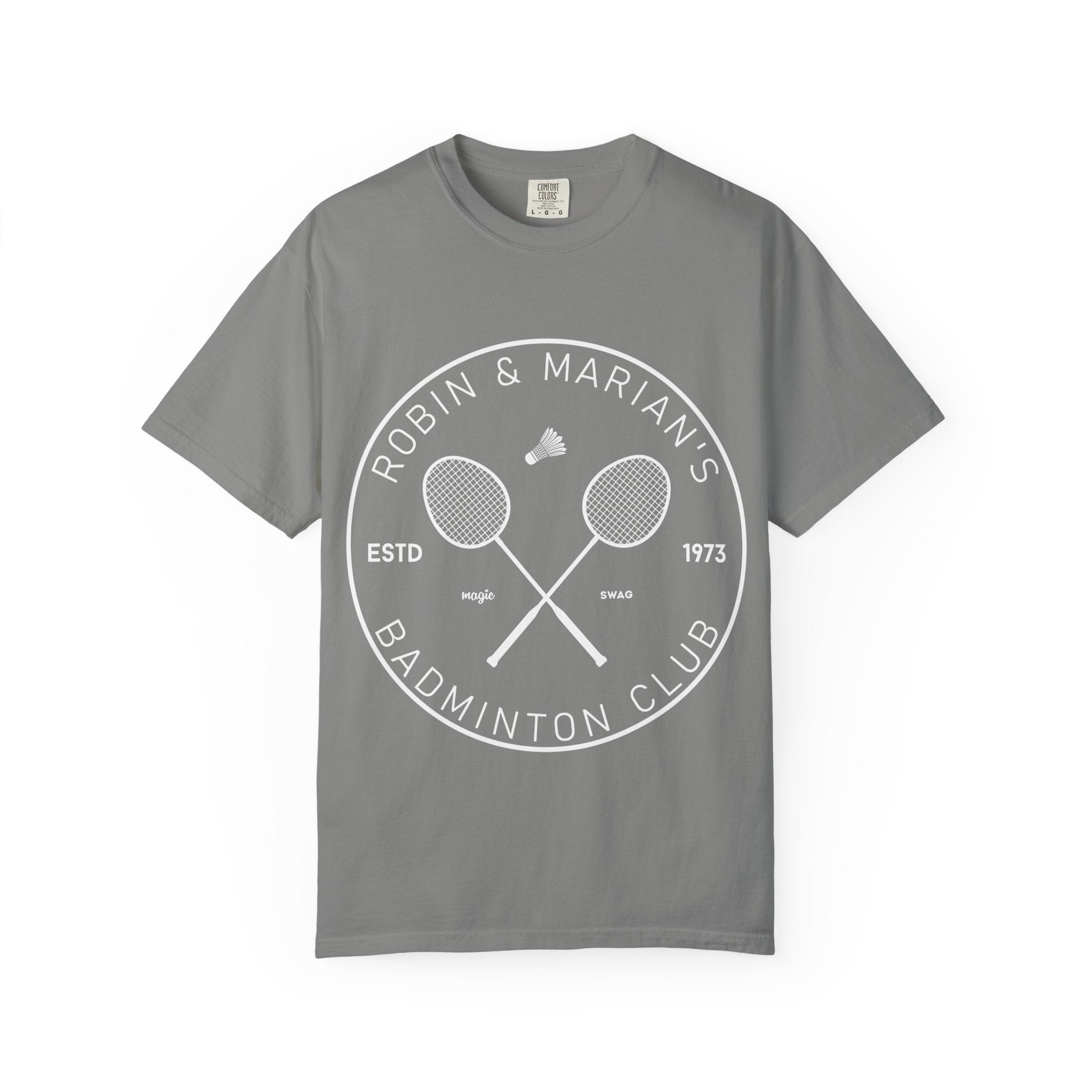 Robin and Marion's Badminton Club Unisex T-Shirt