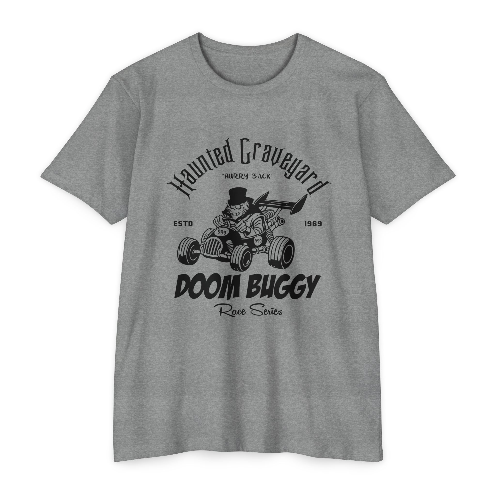 Haunted Graveyard Doom Buggy Unisex T-Shirt